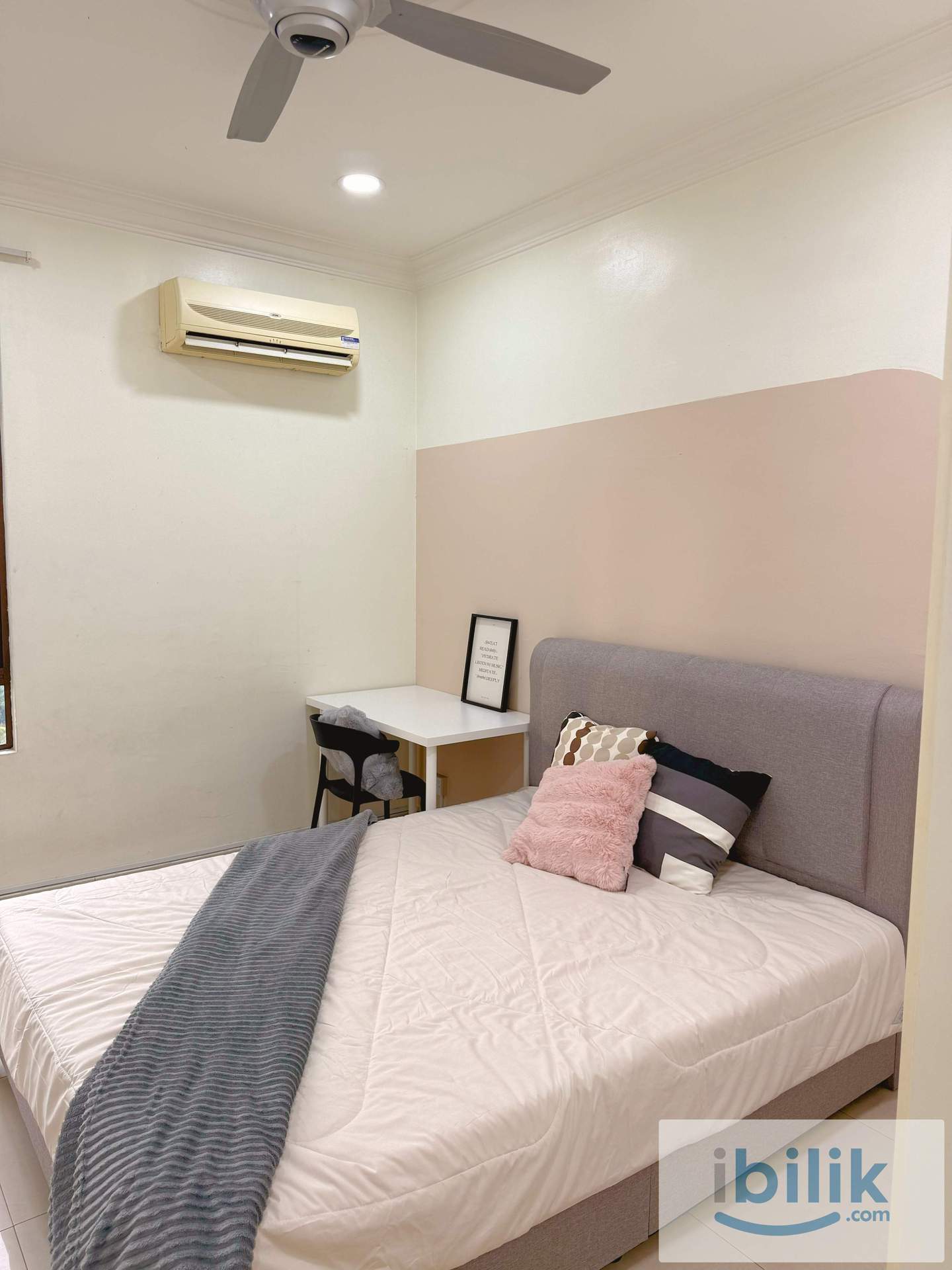 Male Muslim Unit 🔥 Non-Partition Middle Room @ Royal Domain | Move-in Ready - Image 2