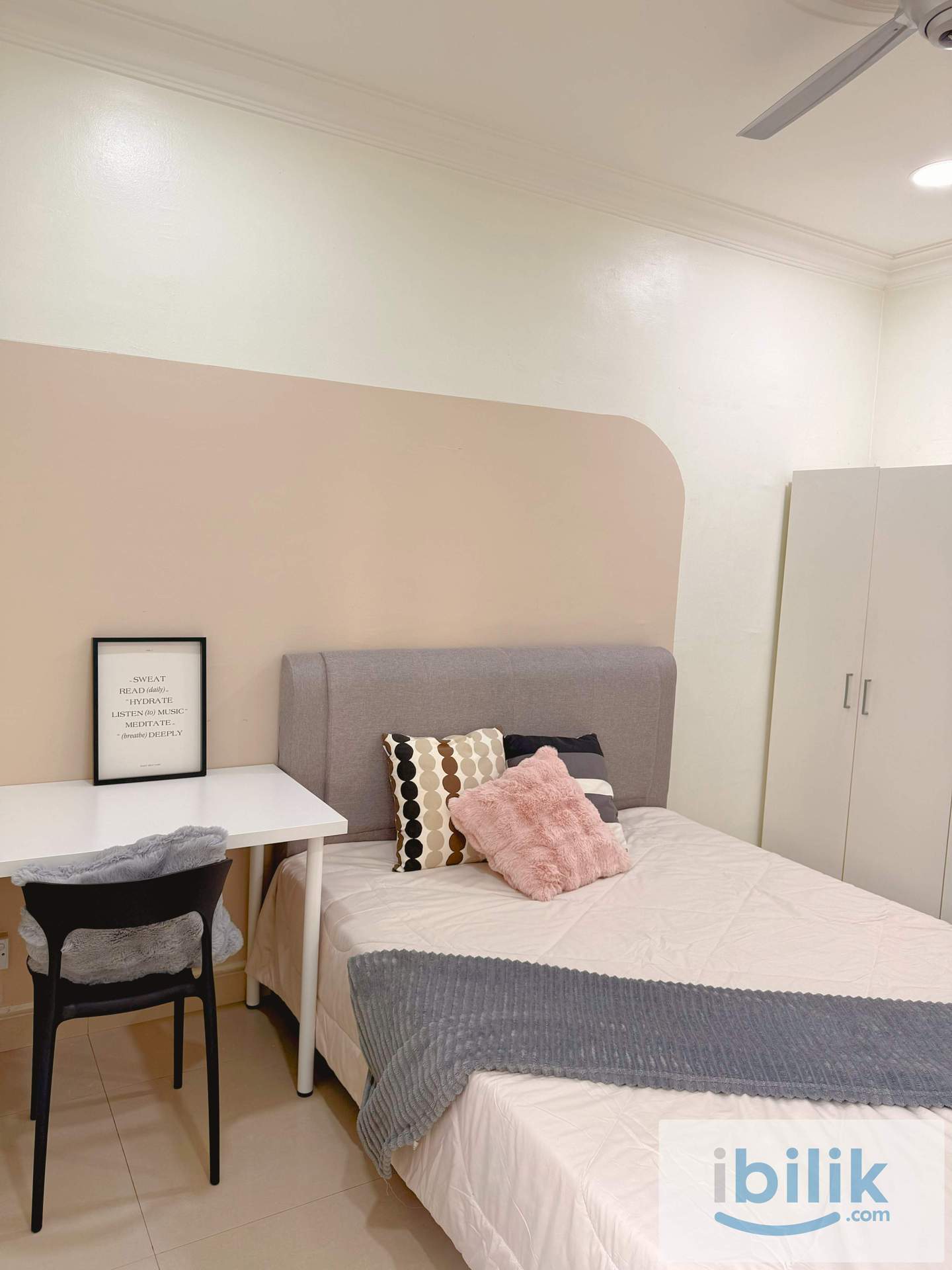 Male Muslim Unit 🔥 Non-Partition Middle Room @ Royal Domain | Move-in Ready - Image 1