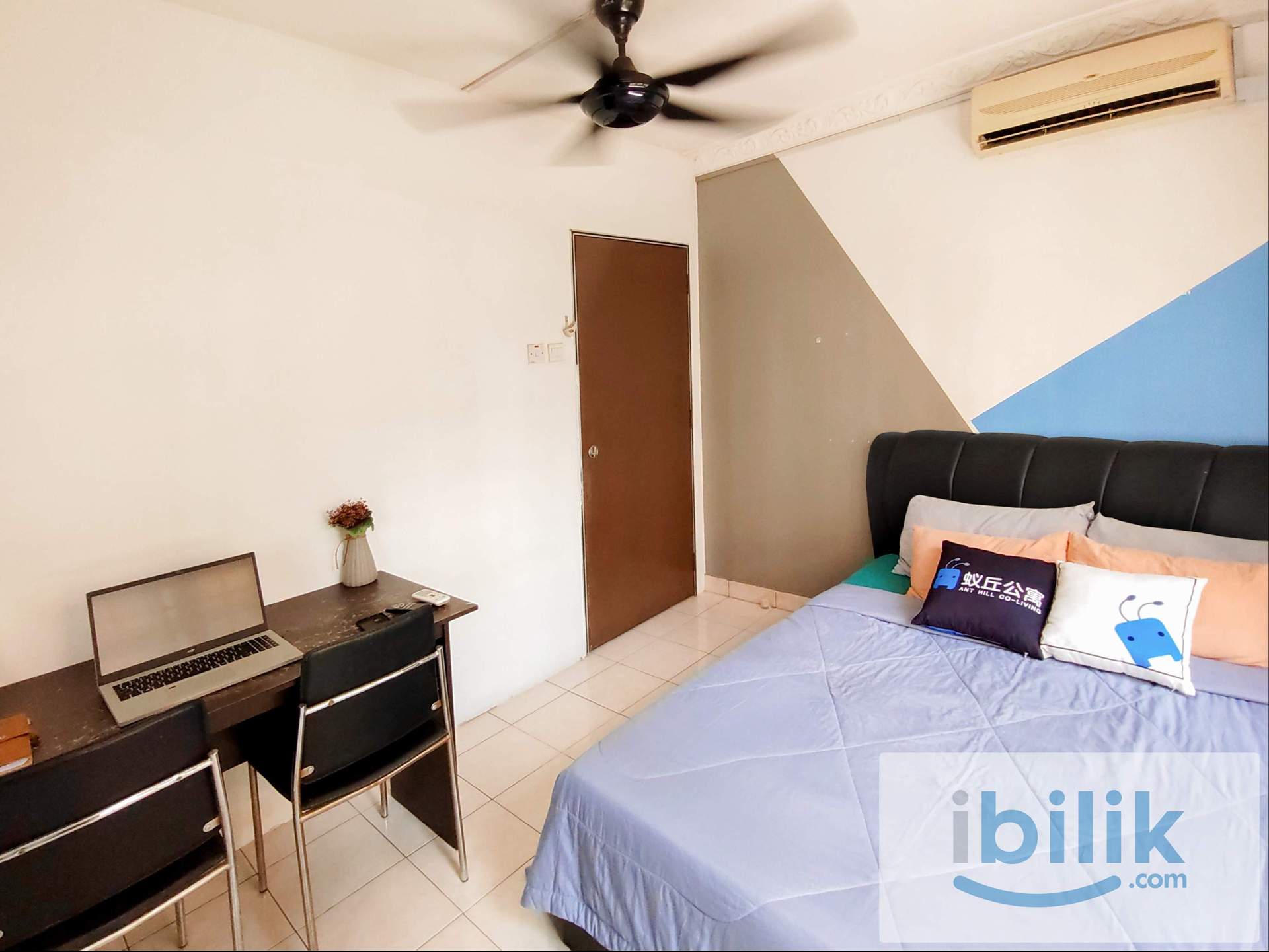 Female Unit👧🏻Walking Distance to MRT🚆Middle Queenbedroom with window and AC located in Palm Spring, Kota damansara - Image 6