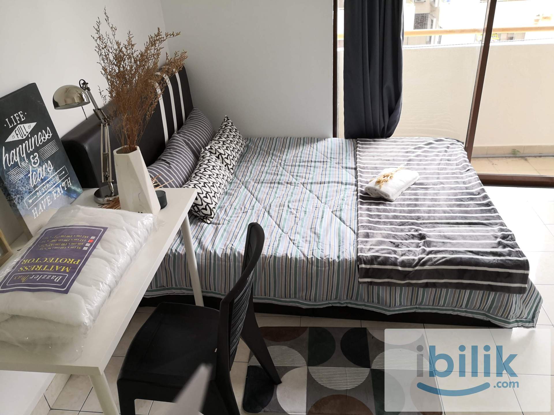 Promotion Price🌟Include Utilities✅Fully Furnished✅Balcony Middle Queenbedroom with AC located in Palm Spring - Image 6