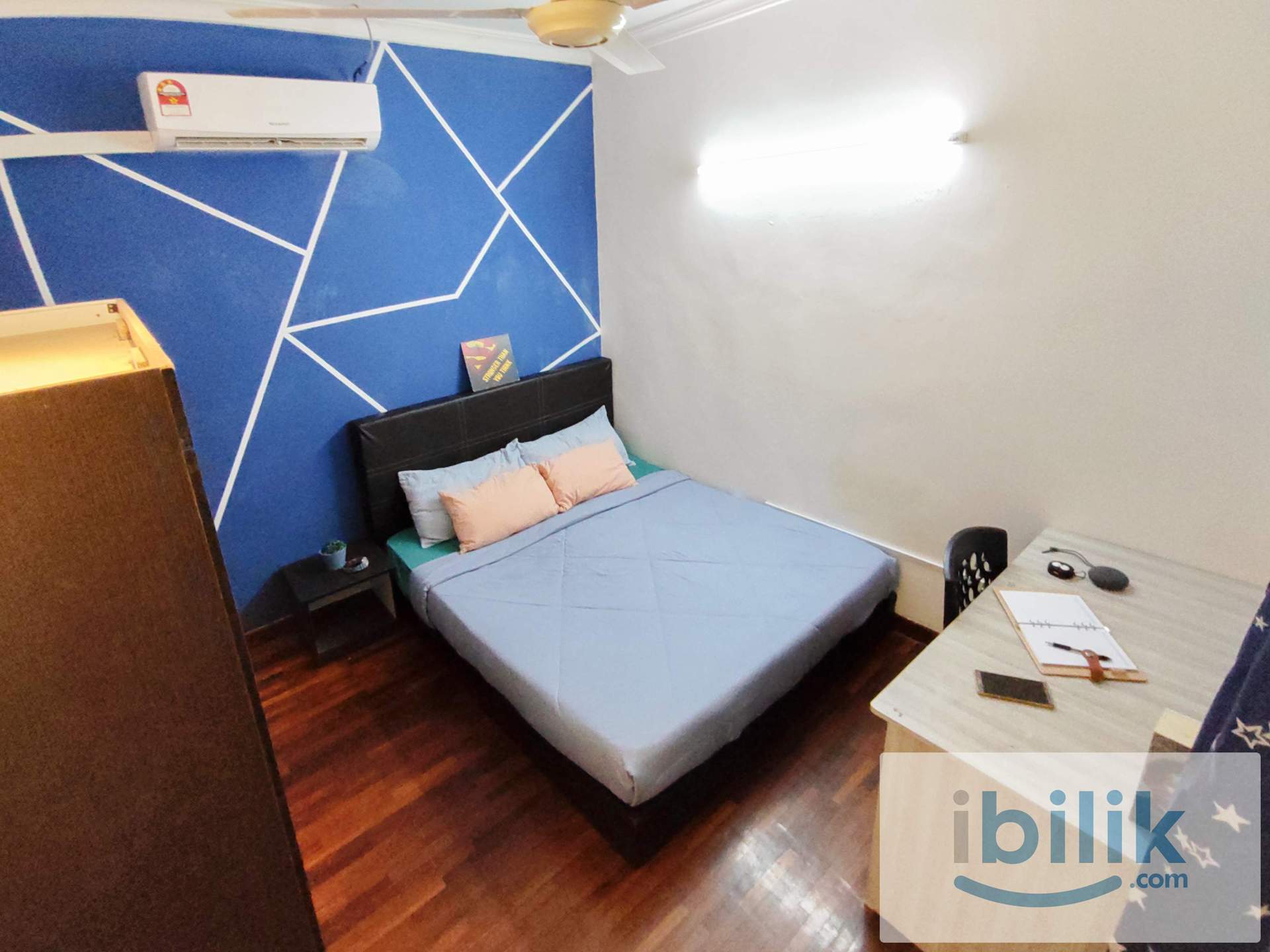 Promotion Price✅Including Parking🚗Middle Queenbedrooom with windows and AC Located in Subang Bestari - Image 5