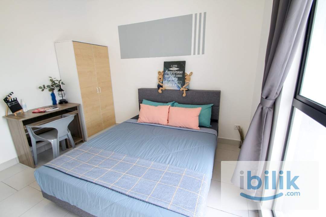 Promotion Price‼️Include Utilities✅Middle Queenbedroom with windows and AC located in Astetica Residence - Image 2