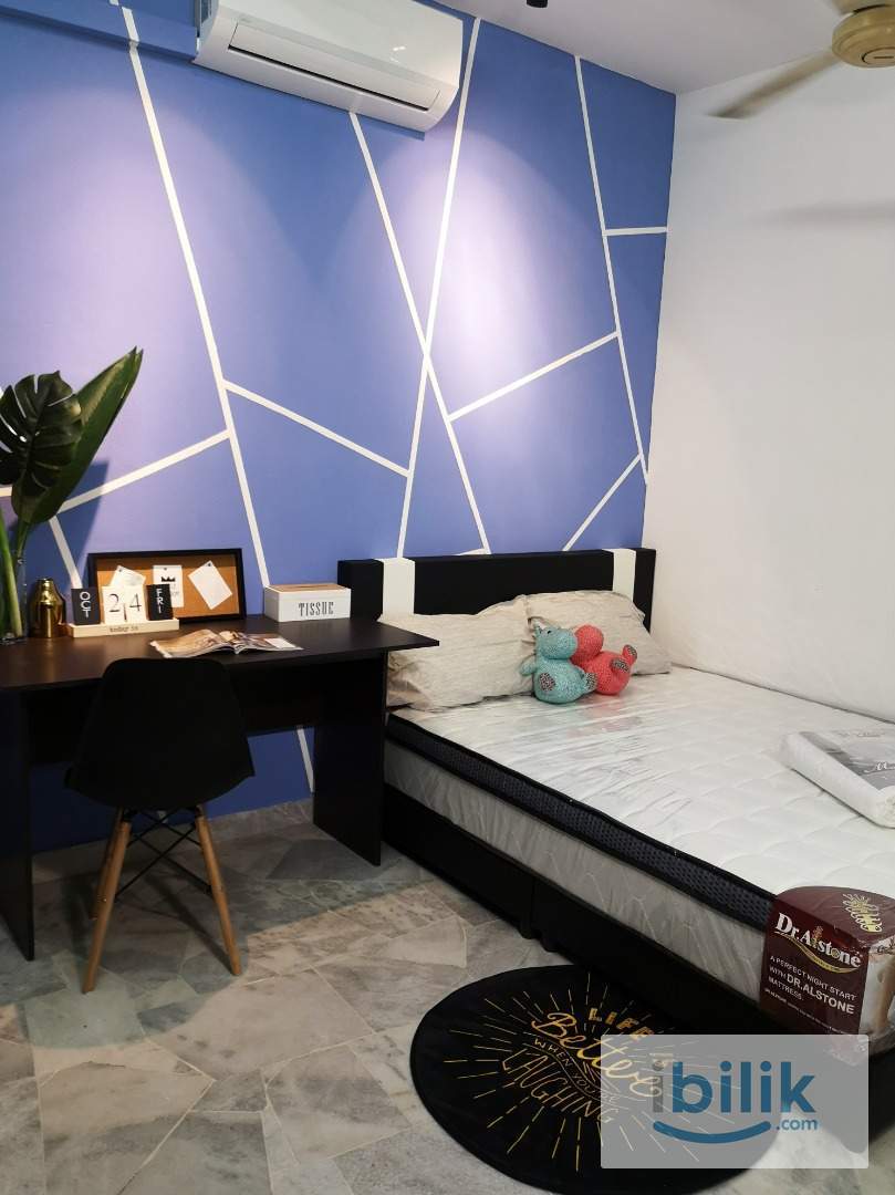 Best Location✅Include Utilities✅Middle Queenbedroom with windows and AC located in Bandar Sunway Pjs 10 - Image 2