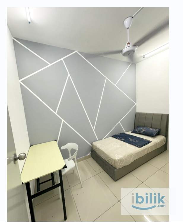 New Rennovated⭐Walking distance to MRT🚆Single bedroom with fans only located in Mizumi Kepong - Image 2