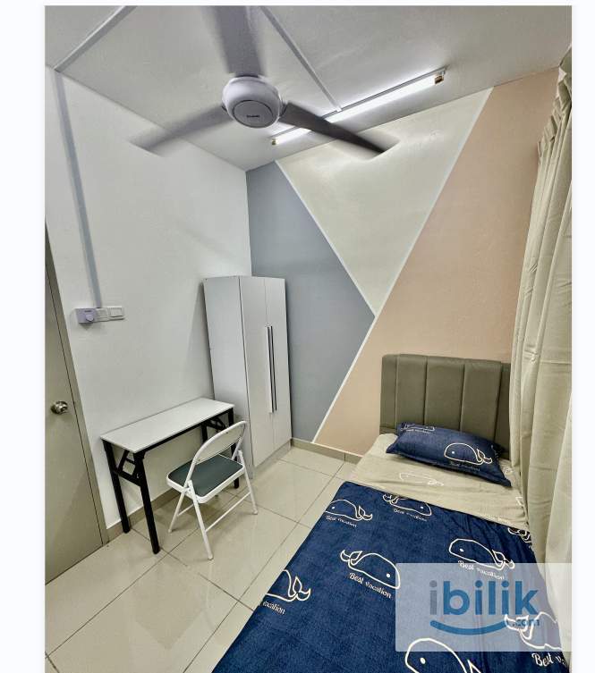 New Rennovated⭐Walking distance to MRT🚆Single bedroom with fans only located in Mizumi Kepong - Image 3