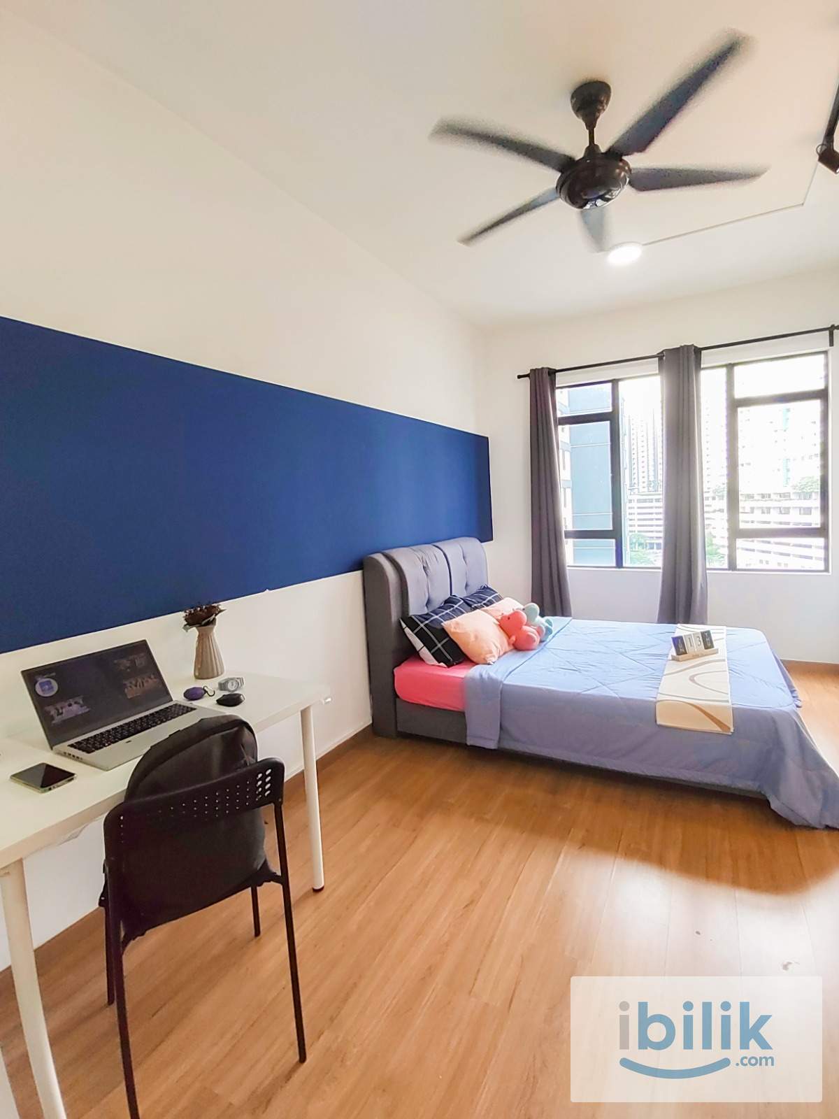 [🚶‍♂️Near KTM🚆] Middle Room with Own Bathroom@The Green Subang West MSU Uni MSU Medical Aeon  - Image 1