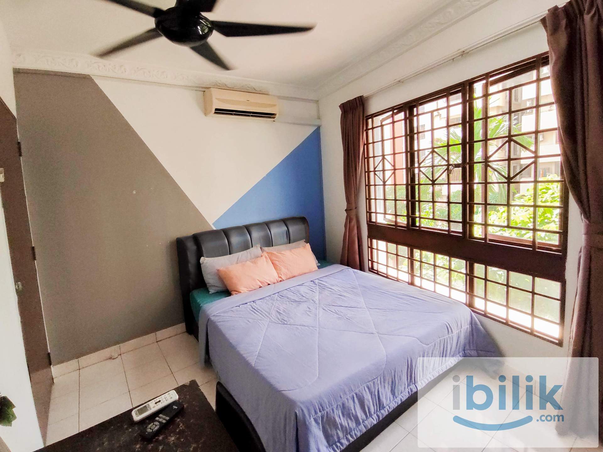 [🚶‍♀️ MRT Surian | 👧Female Unit] Middle Queen Bed Room@Palm Spring Kota Damansara Surian SEGi IOI Nexis Giza - Image 2