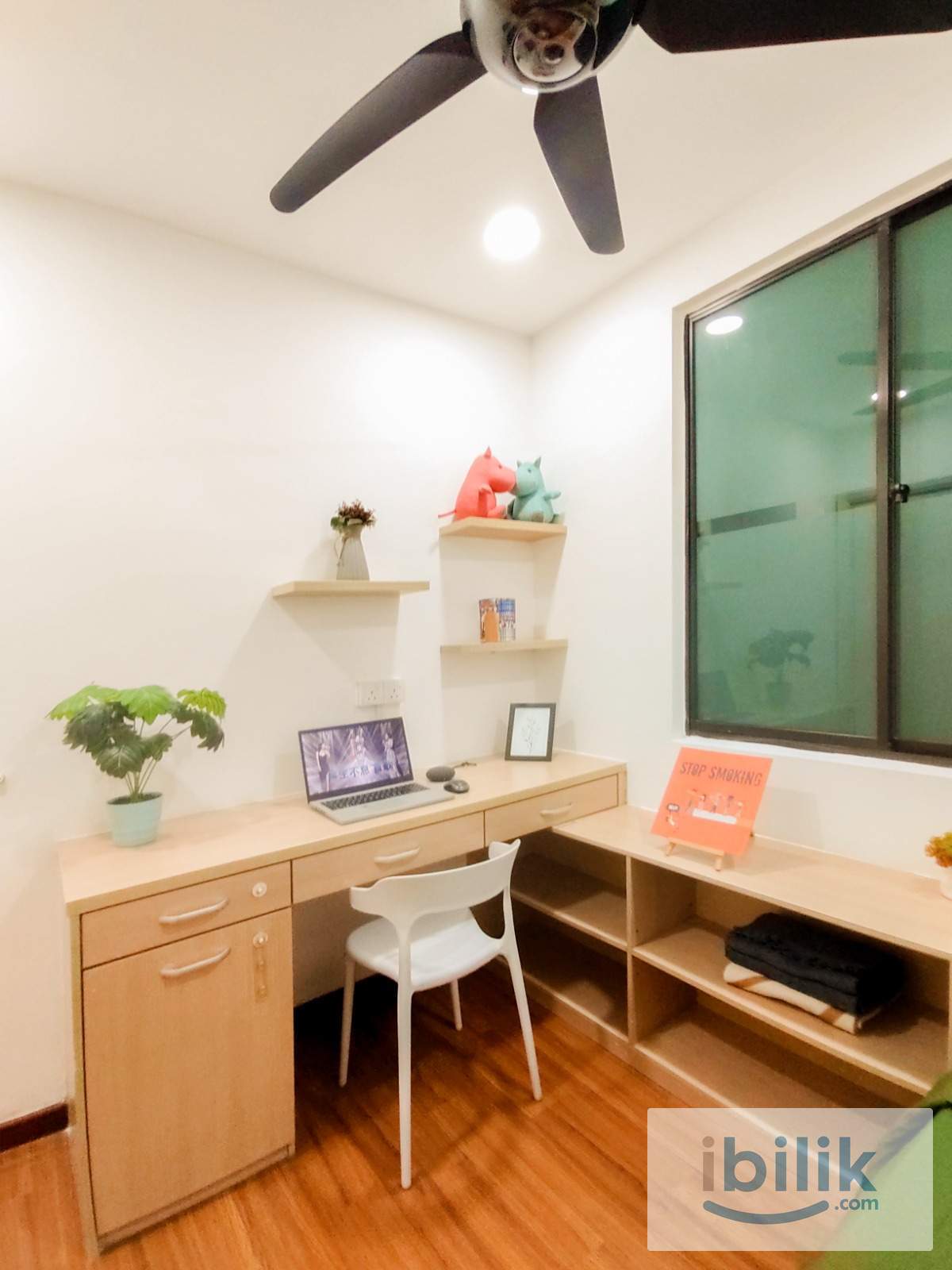 Single Room with Window AC&Celling Fanat Saville Residence Old Klang Road ,Mid Valley The Garden - Image 3