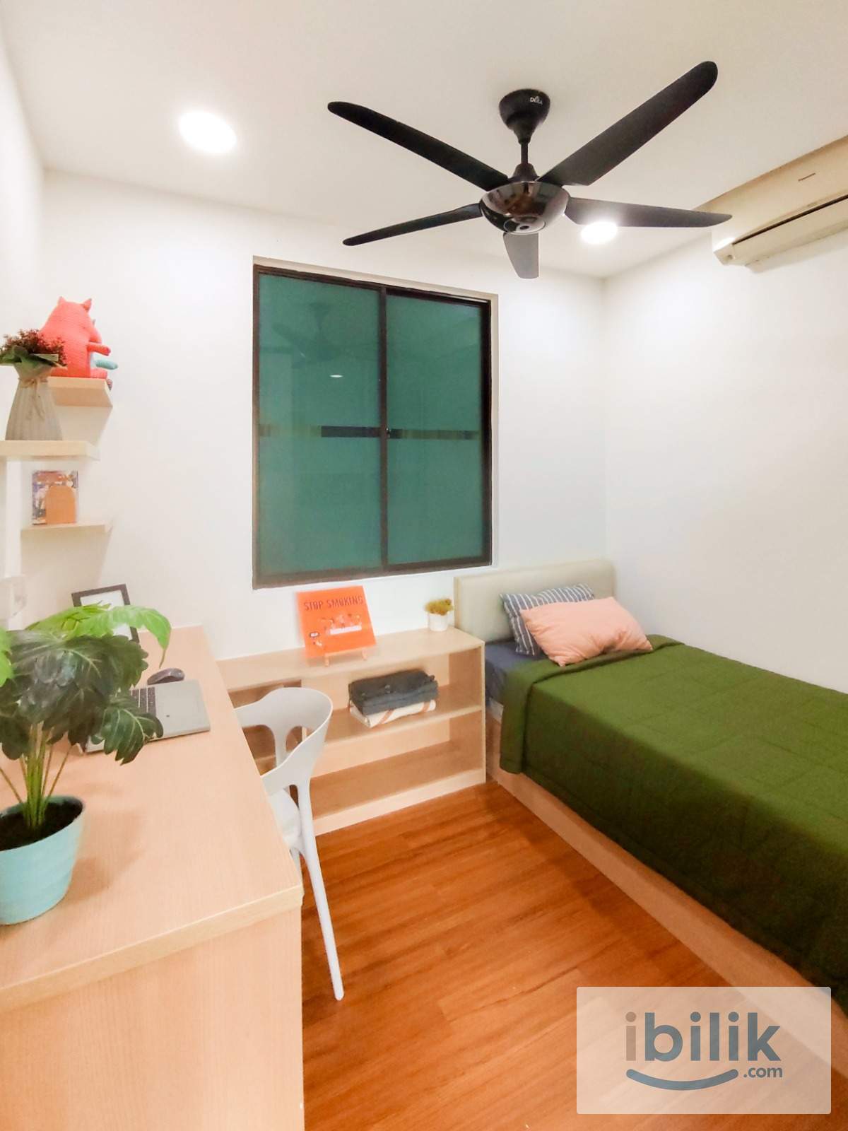 Single Room with Window AC&Celling Fanat Saville Residence Old Klang Road ,Mid Valley The Garden - Image 4