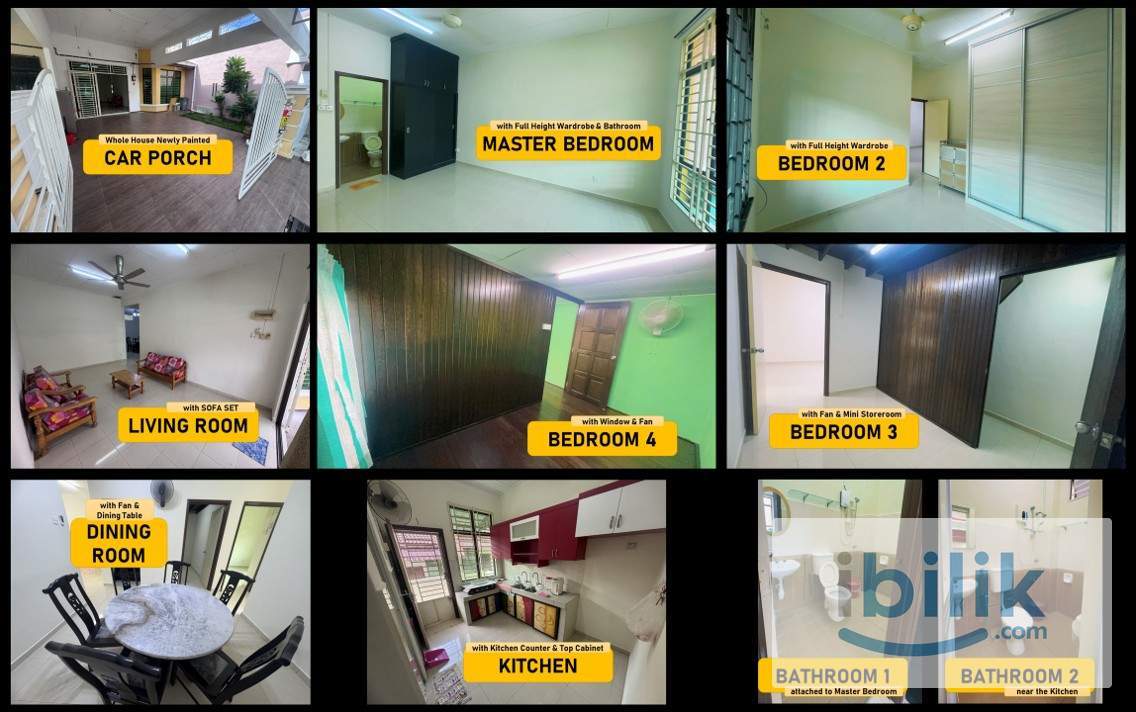 Bukit Katil Single Storey Terrace 出租 - Image 1