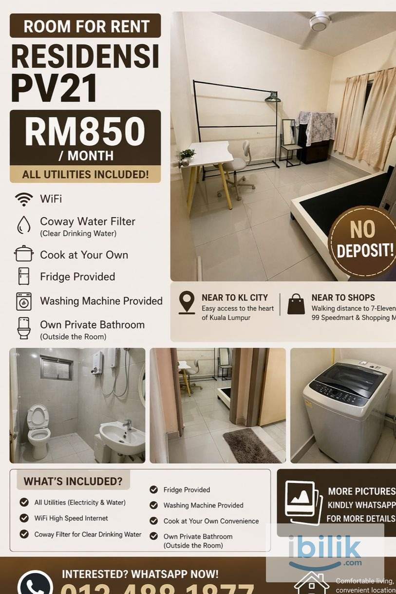 Single Room with Own Washroom - Image 1