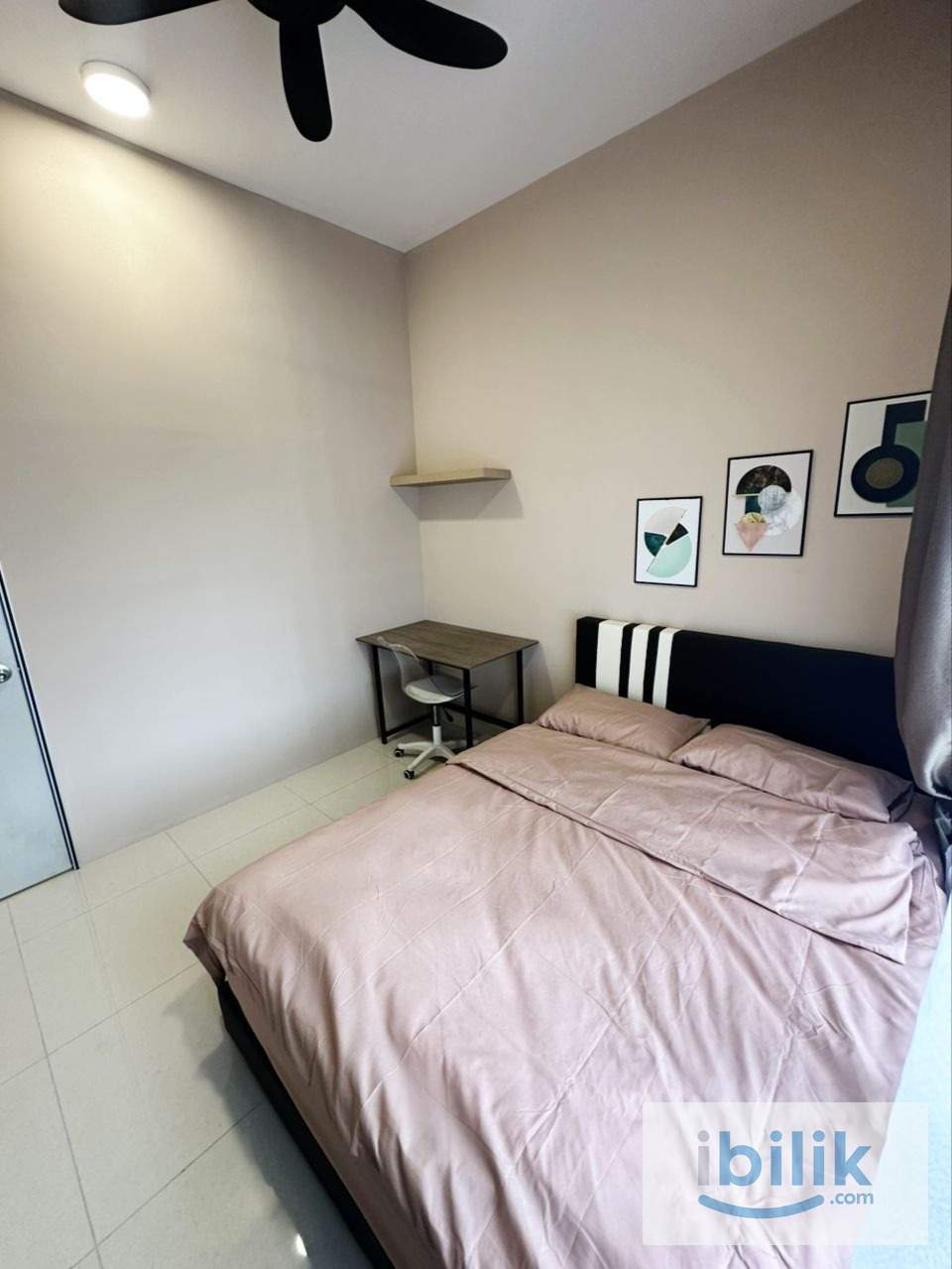 Big Medium Room at Quinn Residence , Wangsa Maju 3mins walk to LRT Sri Rampai - Image 2