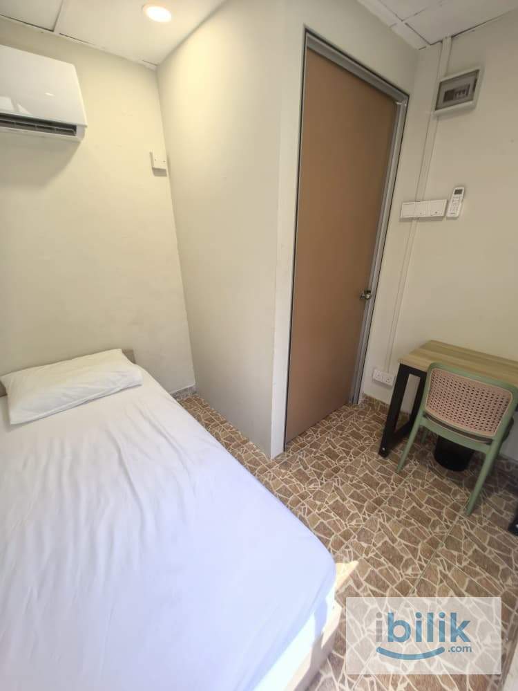 [Zero Deposit💥💥] Brickfields Single Room | Fully Furnished | Near LRT/MRT | Aircond Available - Image 1