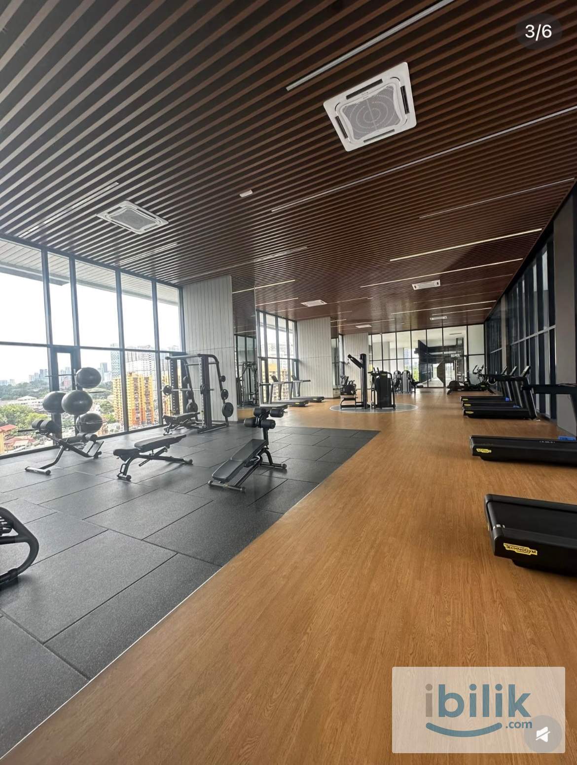 🚶🏻‍♀️🚆 1-min walk to LRT❗️ (near TRX, 118, KLCC, Bukit Bintang) 📣 Skyline KL (Female Room - Middle / Small) - Image 8