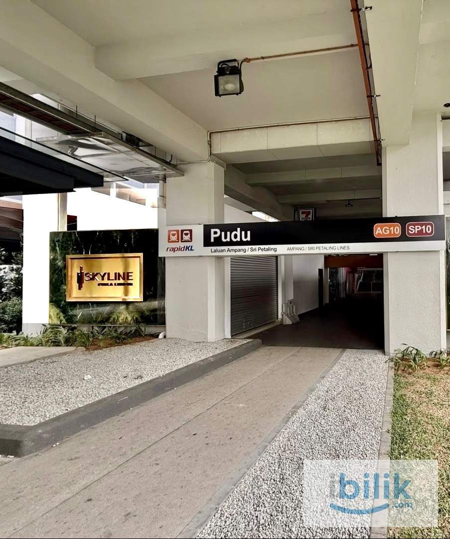 🚶🏻‍♀️🚆 1-min walk to LRT❗️ (near TRX, 118, KLCC, Bukit Bintang) 📣 Skyline KL (Female Room - Middle / Small) - Image 8