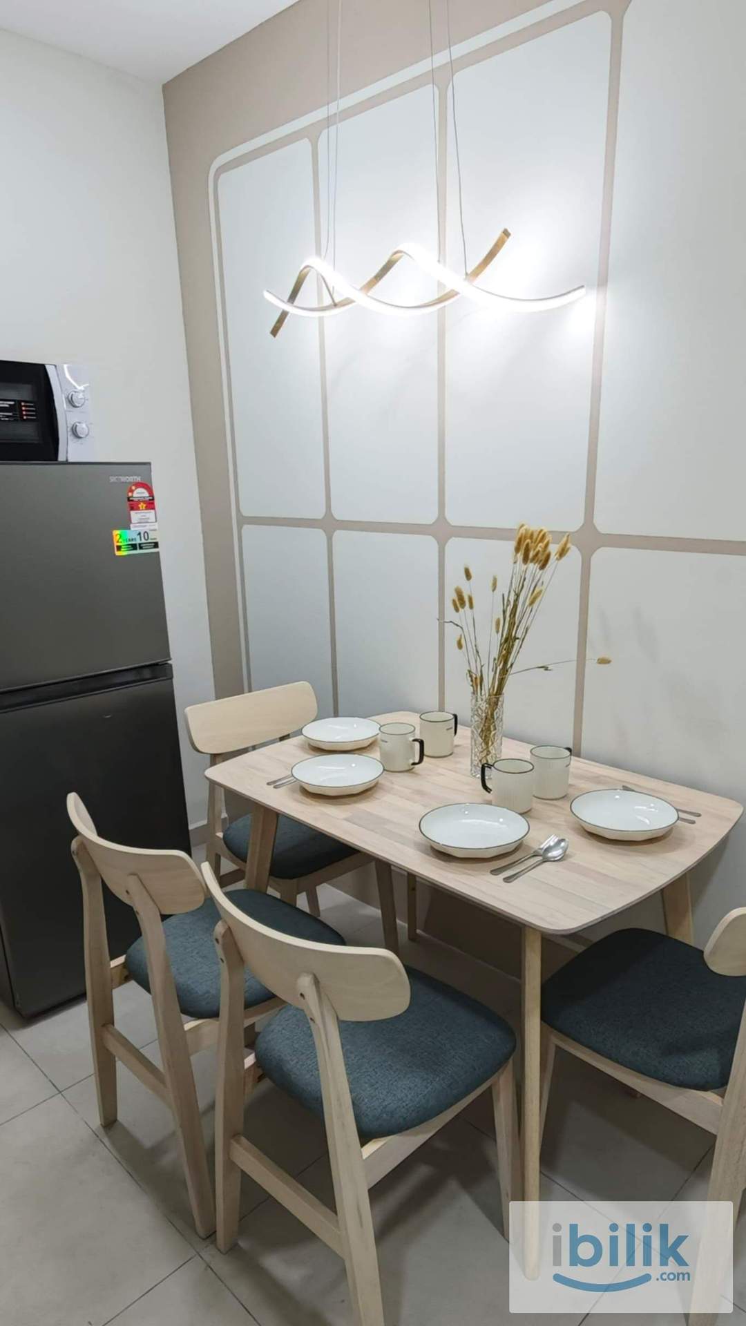 Fully Furnished Middle Room For Rent @ META Residence - Image 3