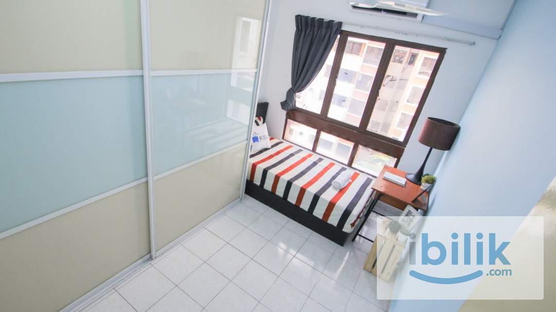 Promotion Price😍Walking to MRT🚆Single bedroom with windows and AC located in Palm Spring,KD - Image 2