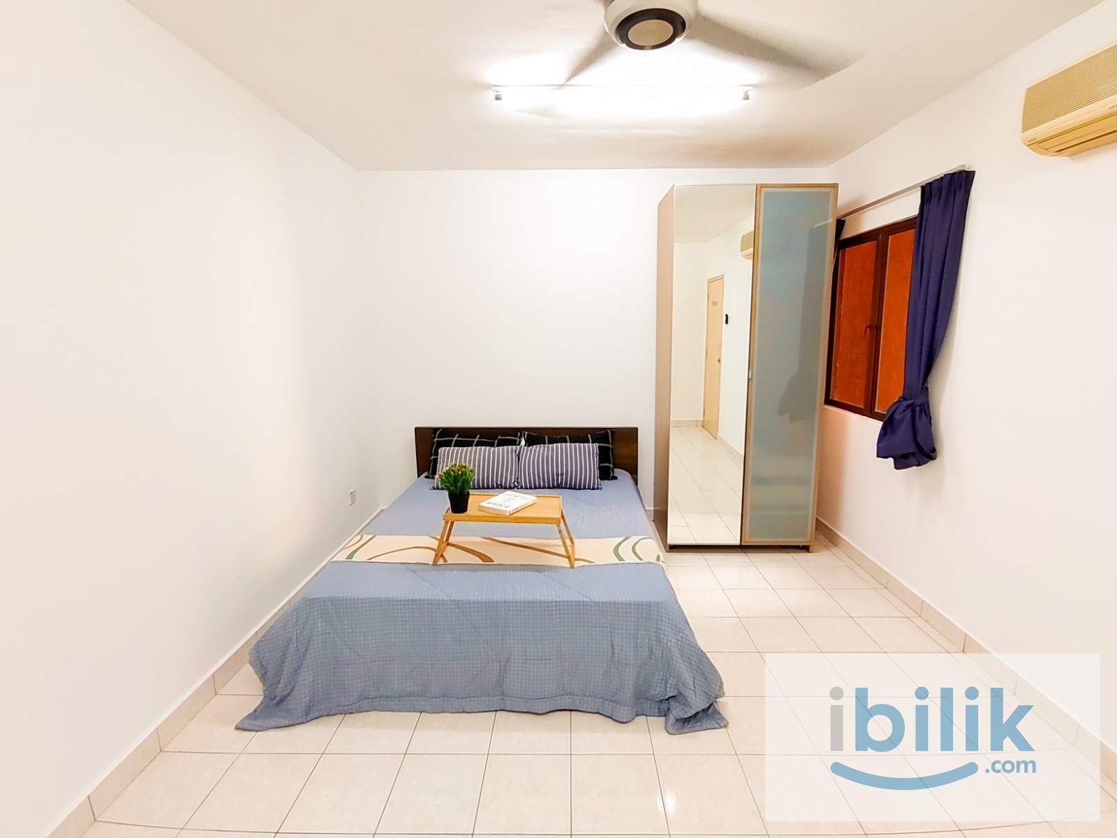 Include Utilities✅Fully Furnished😍Middle Queenbedroom with windows and AC located in Palm Spring, KD - Image 3