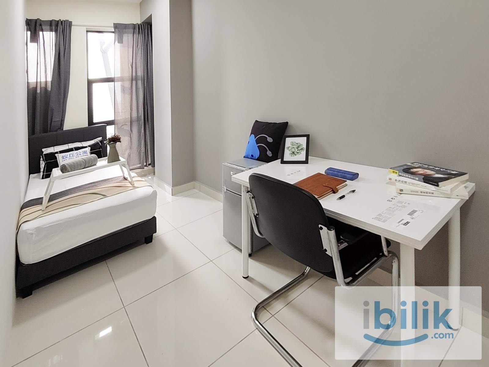 New Unit😍New Rennovated🌟Single bedroom with windows and AC located in ARTE mont kiara  - Image 5