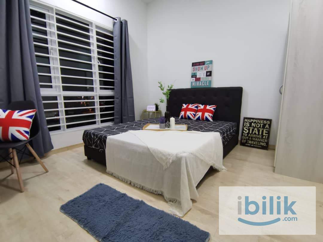[Master Queen Bedroom ] Holmes 1, Bandar Tun Razak, HUKM, PPUKM, Taman midah[Fully + AC] - Image 5