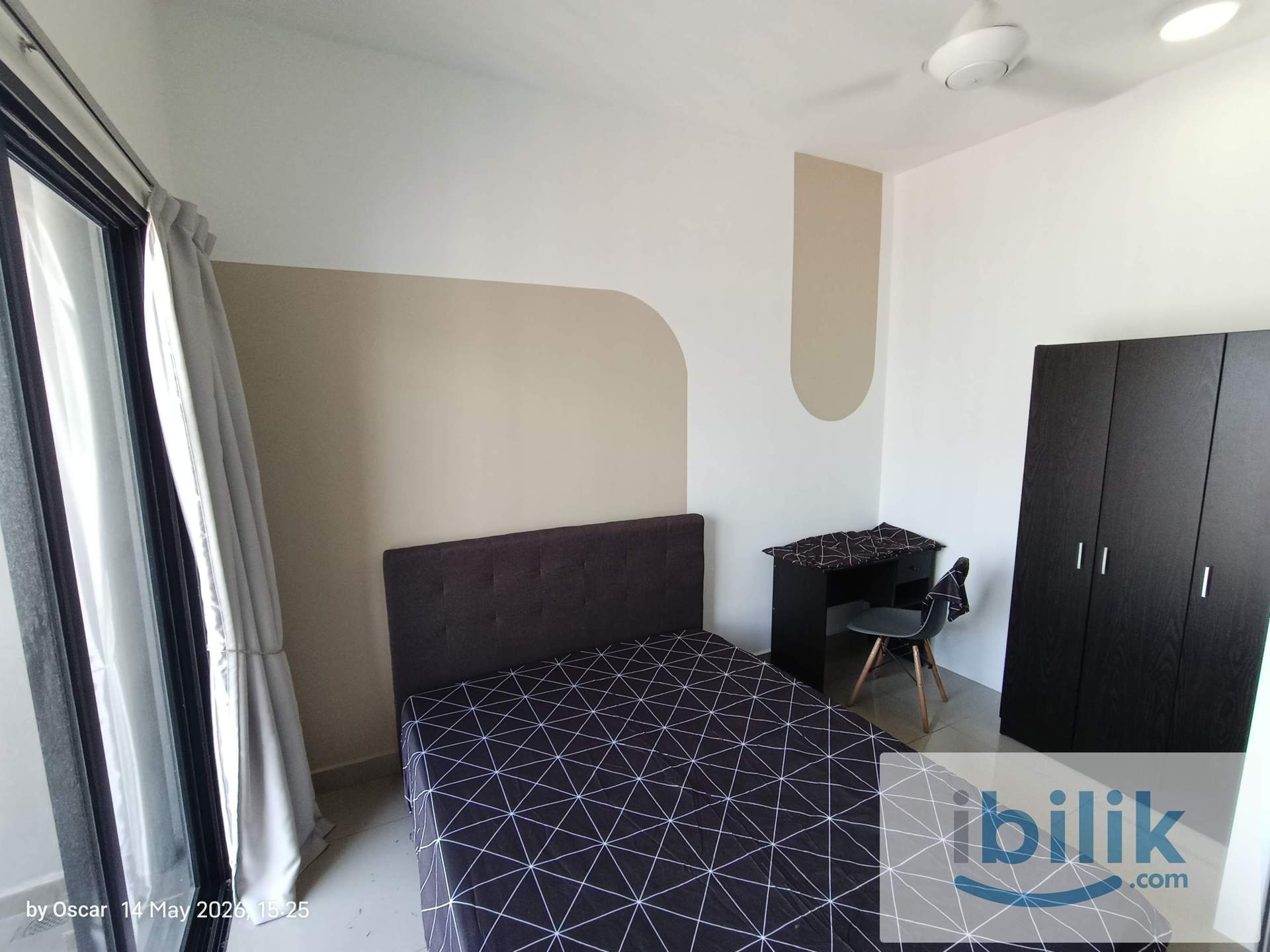 [Middle Bedroom] Hamstead , 7min to UCSI University, Near Hukm, TBS, Desa Tun Razak [Fully + AC] - Image 5