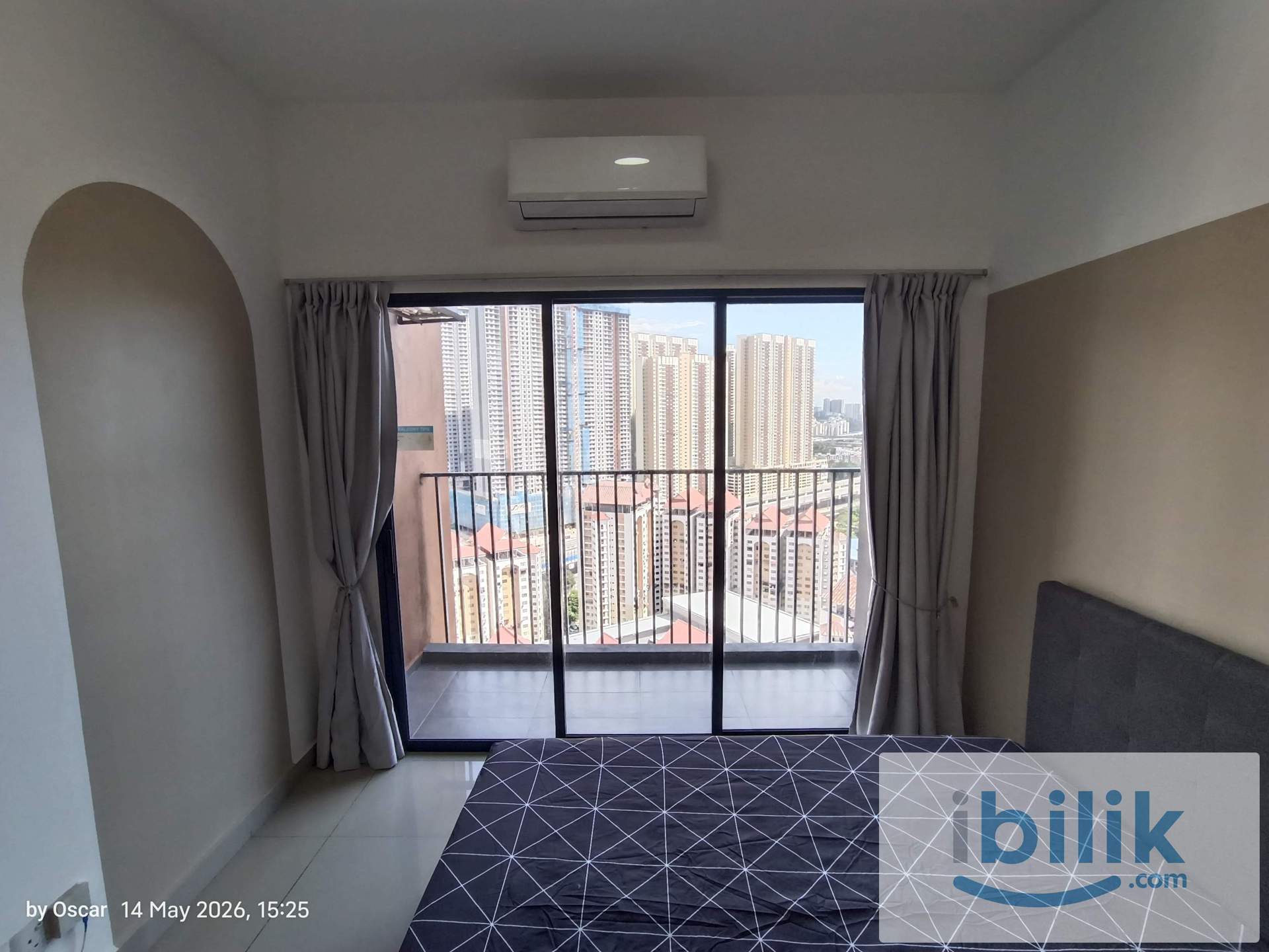[Middle Bedroom] Hamstead , 7min to UCSI University, Near Hukm, TBS, Desa Tun Razak [Fully + AC] - Image 6