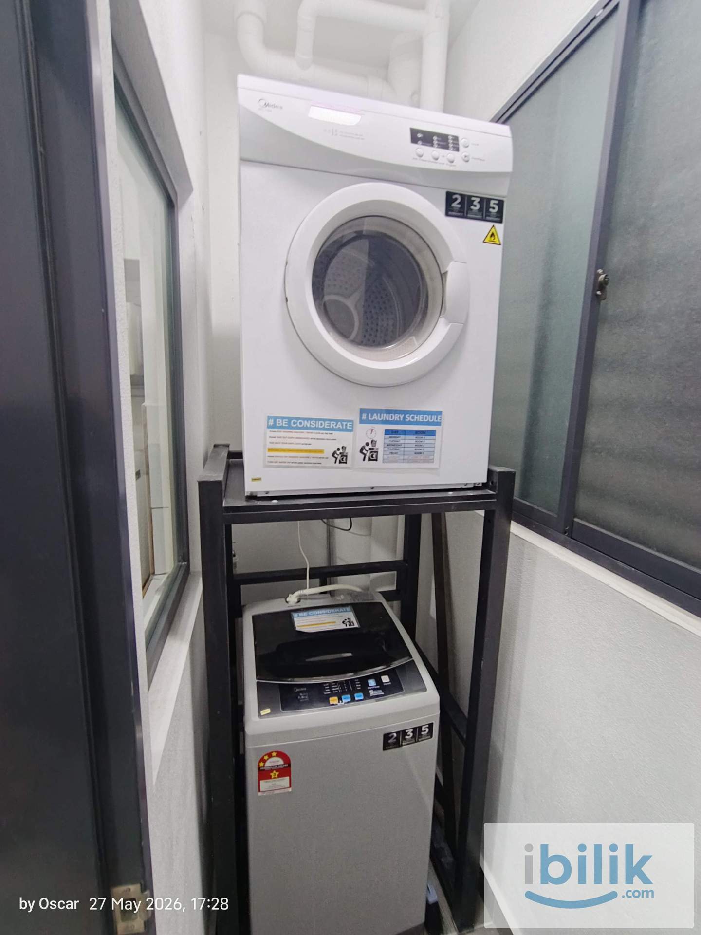 [Queen Middle Bedroom] Holmes,  2min HUKM, PPUKM,  PANTAI HOSPITAL, UCSI University, Permaisuri, Cheras [Fully + AC] - Image 5