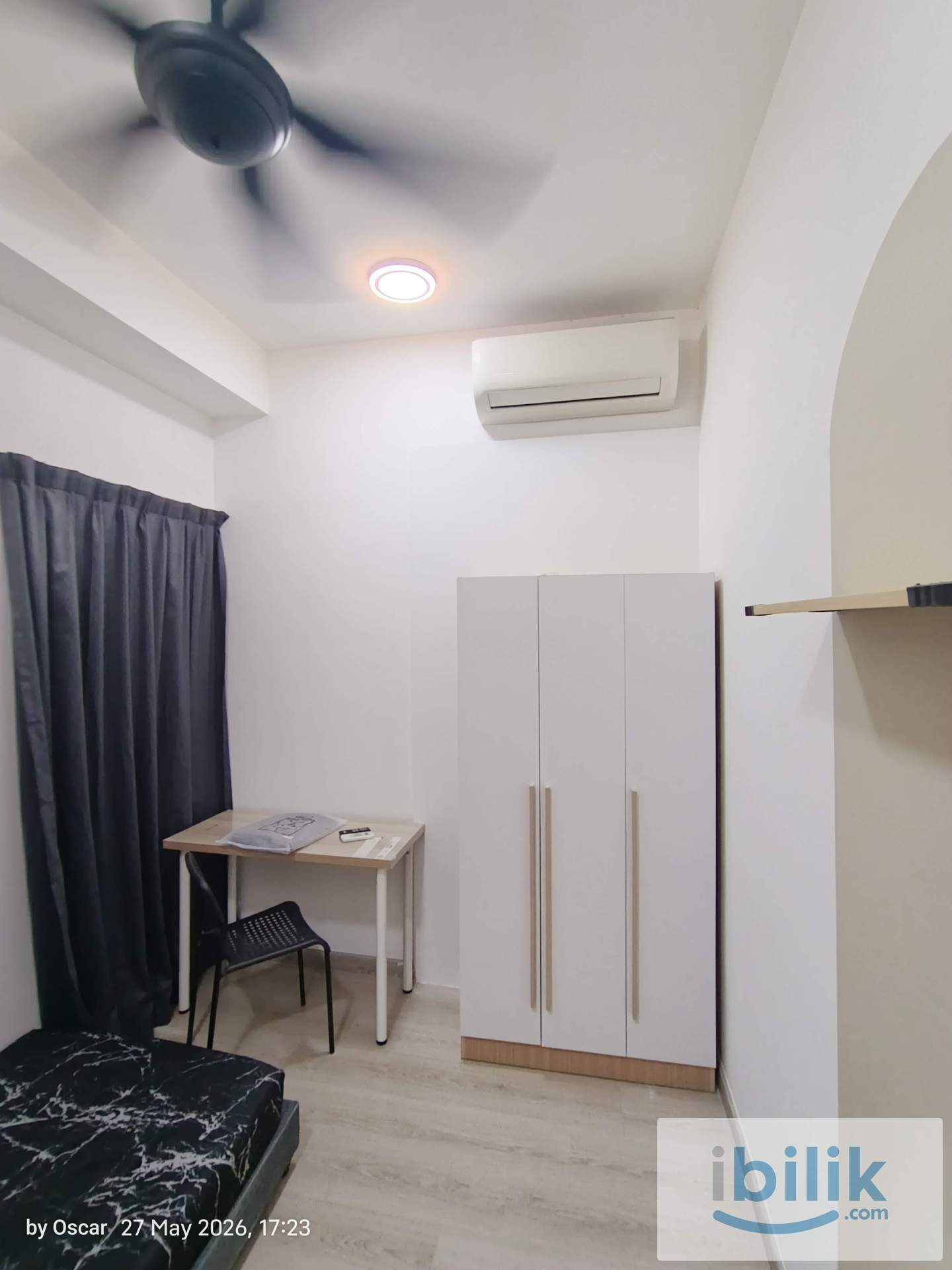 [Single Bedroom] Holmes,  2min HUKM, PPUKM,  PANTAI HOSPITAL, UCSI University, Permaisuri, Cheras [Fully + AC] - Image 4