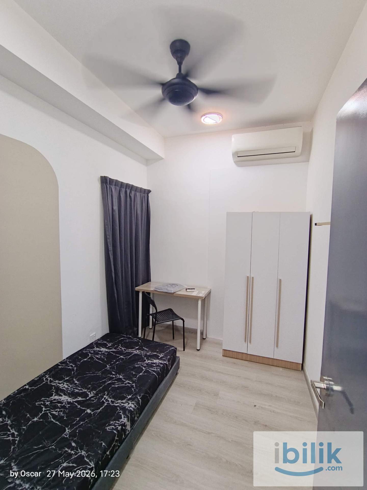 [Single Bedroom] Holmes,  2min HUKM, PPUKM,  PANTAI HOSPITAL, UCSI University, Permaisuri, Cheras [Fully + AC] - Image 2