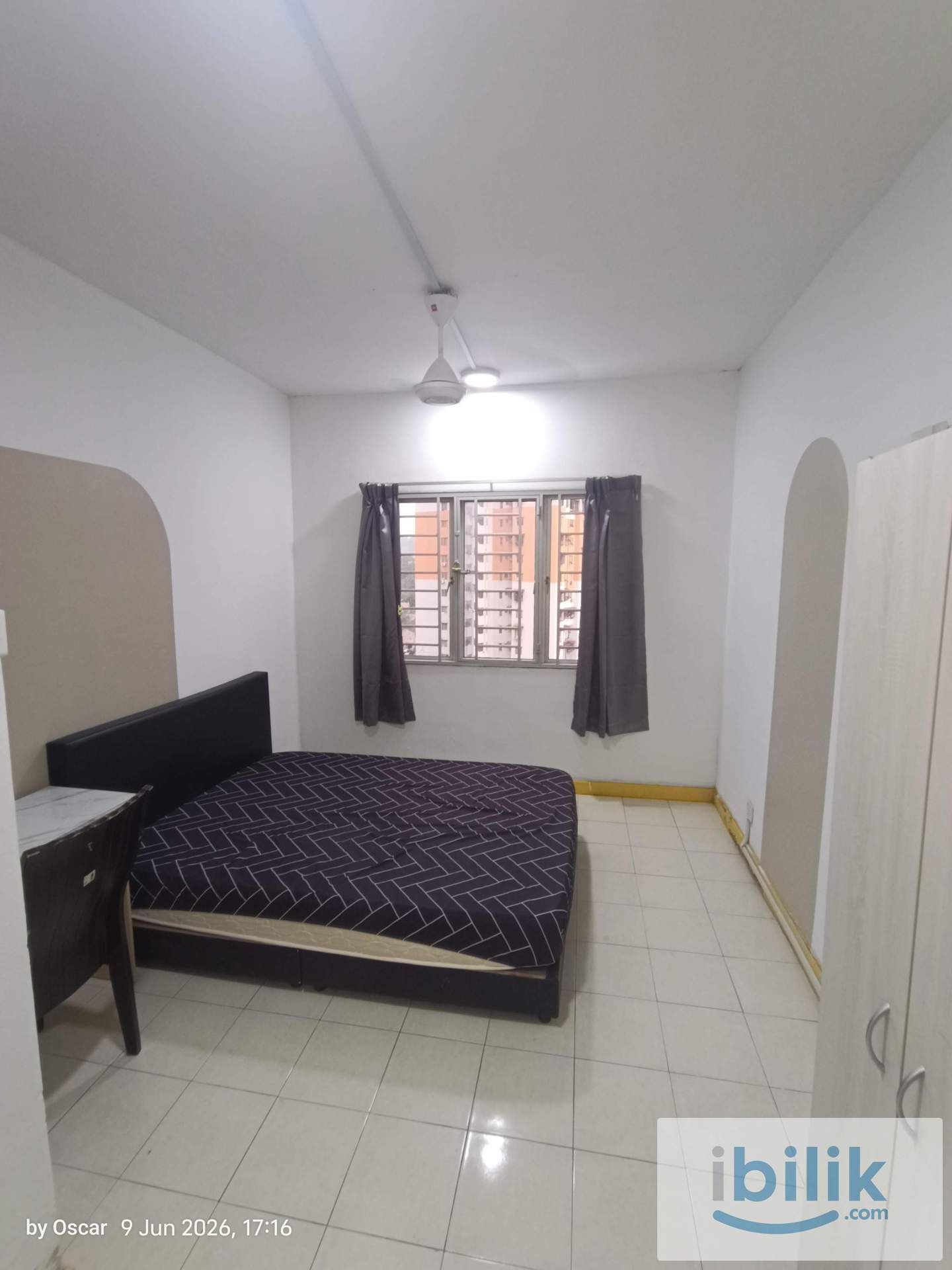 [Master Room] Cengal Cond, LRT salak selatan, Permaisuri, HUKM, Tun Razak [Fully + AC] - Image 3