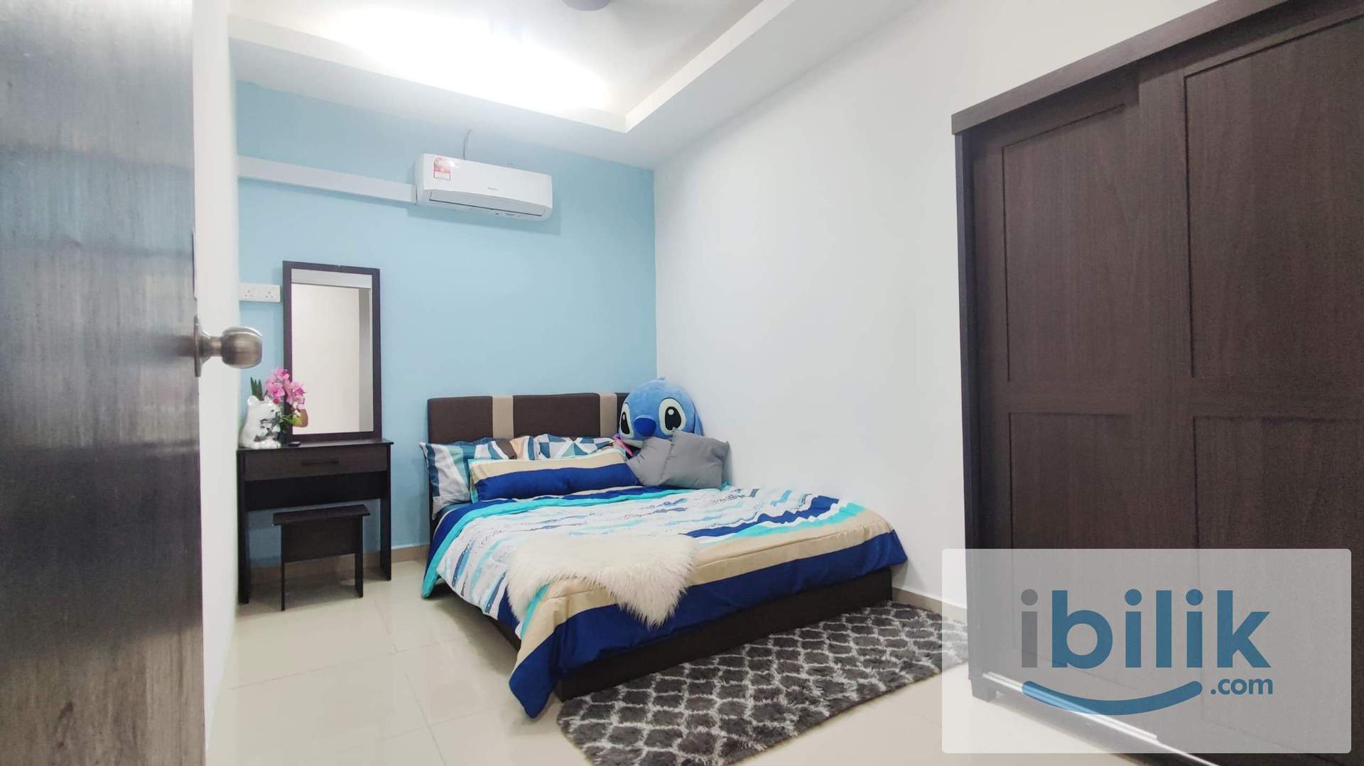 Near HTJ Seremban🔅Fully Furnished Queen Air-cond Room For Rent 冷气房出租🔅𝕀ℕℂ𝕃𝕌𝕊𝕀𝕍𝔼 𝕌𝕥𝕚𝕝𝕚𝕥𝕚𝕖𝕤 𝔹𝕚𝕝𝕝𝕤 & 𝕎𝕀𝔽𝕀🔅 - Image 4