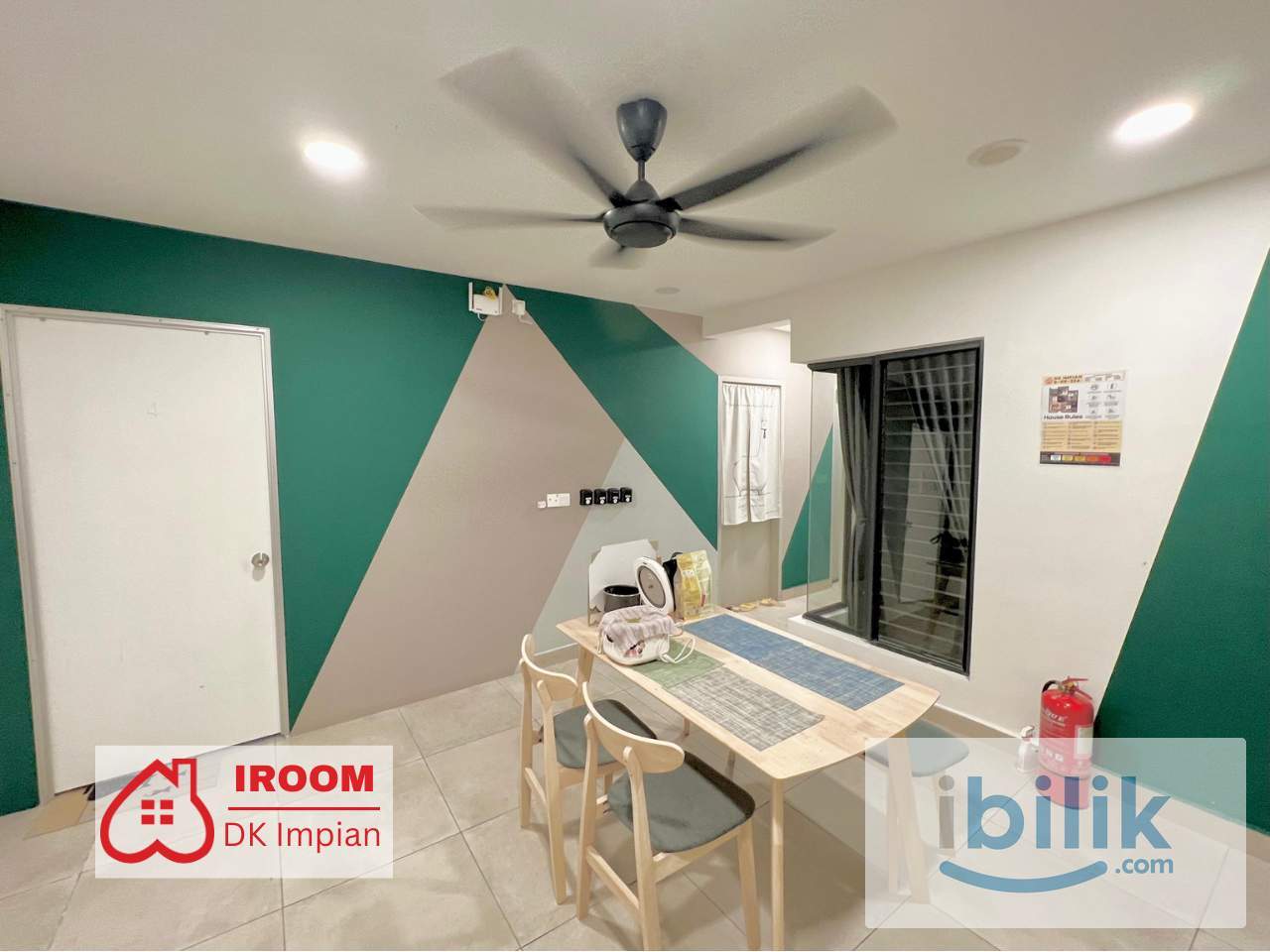📍 DK Impian, Shah Alam | Balcony Room | Near HELP University - Image 2