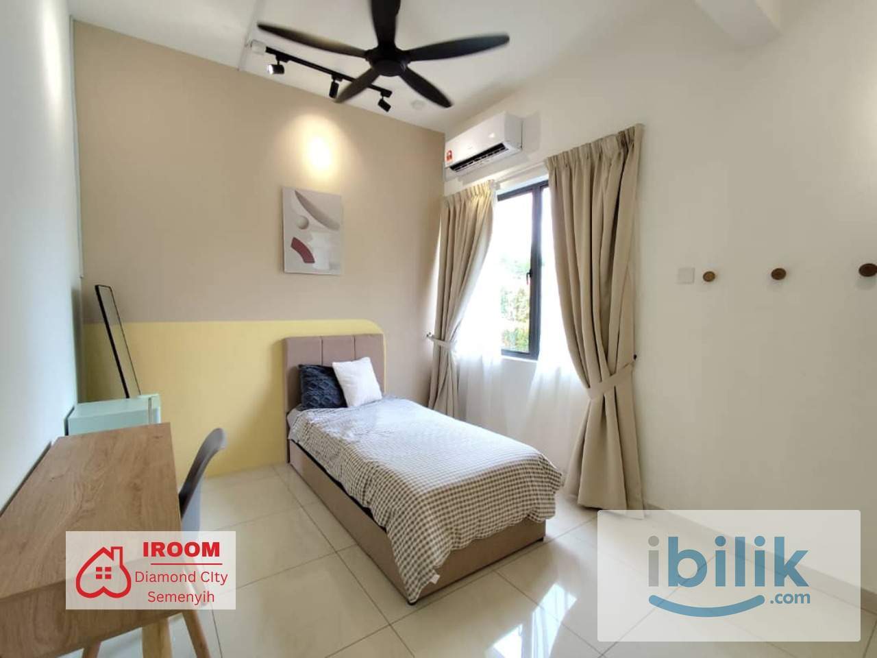 📍 Diamond City, Semenyih 🛏️ Medium Room | 💰 RM550/month - Image 1