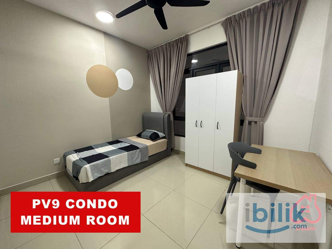 RM800 | PV9, Setapak | Medium Room for Rent - Image 1