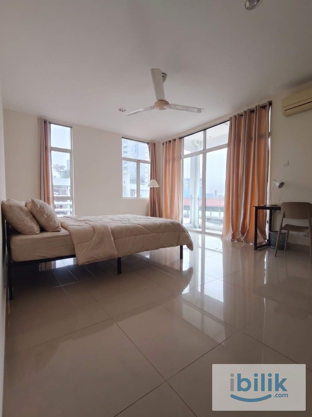 🏠 Modern & Cozy Fully Furnished Rooms with Balcony in a 6 bedroom house @ Bella Damansara - Image 1