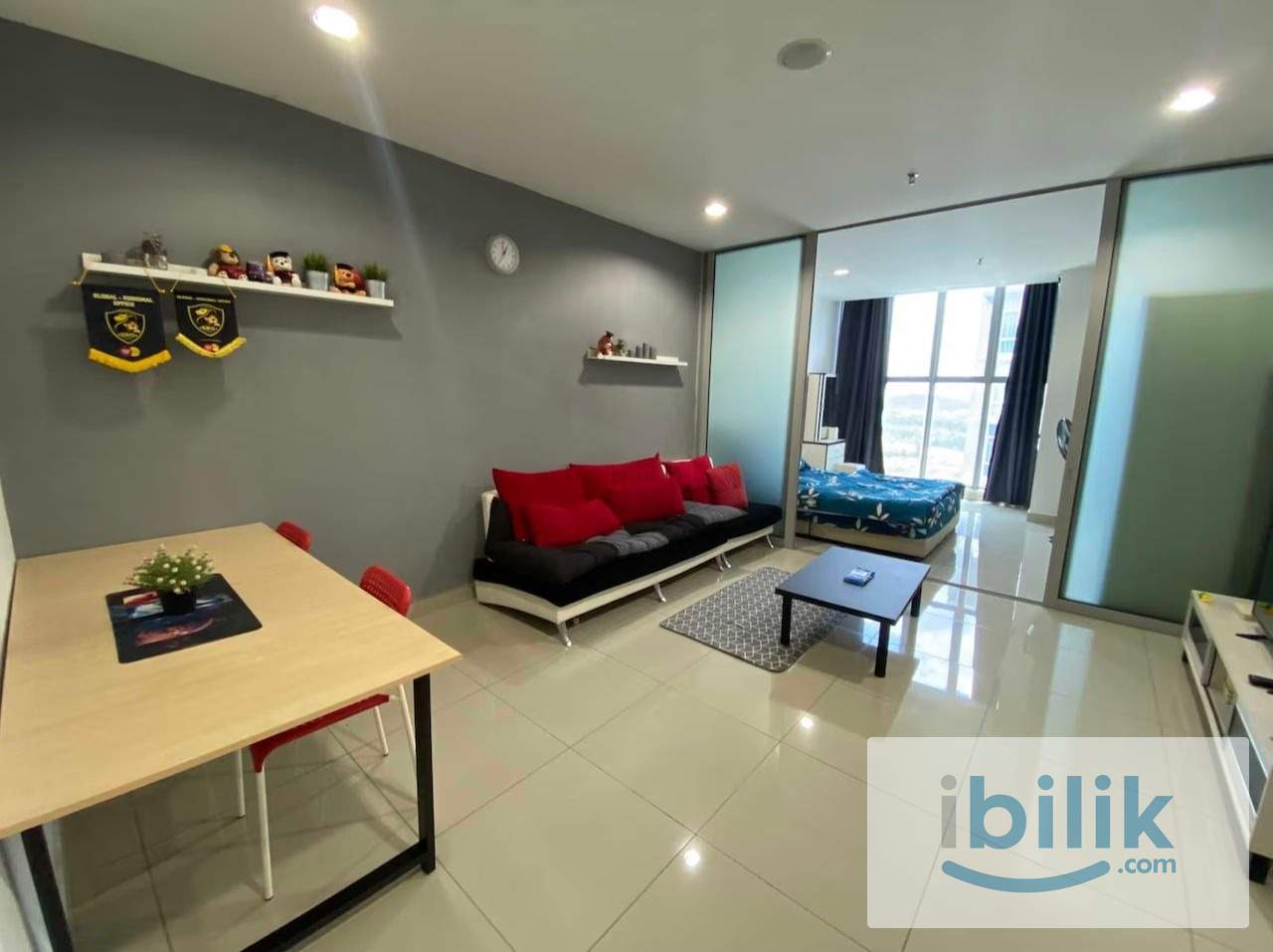 Fully Furnished high floor room available at Empire City Residence  - Image 1