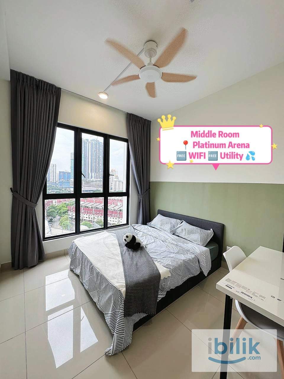 RM800 ONLY | Fully Furnished Middle Room @ Platinum Arena Old Klang Road - Image 2