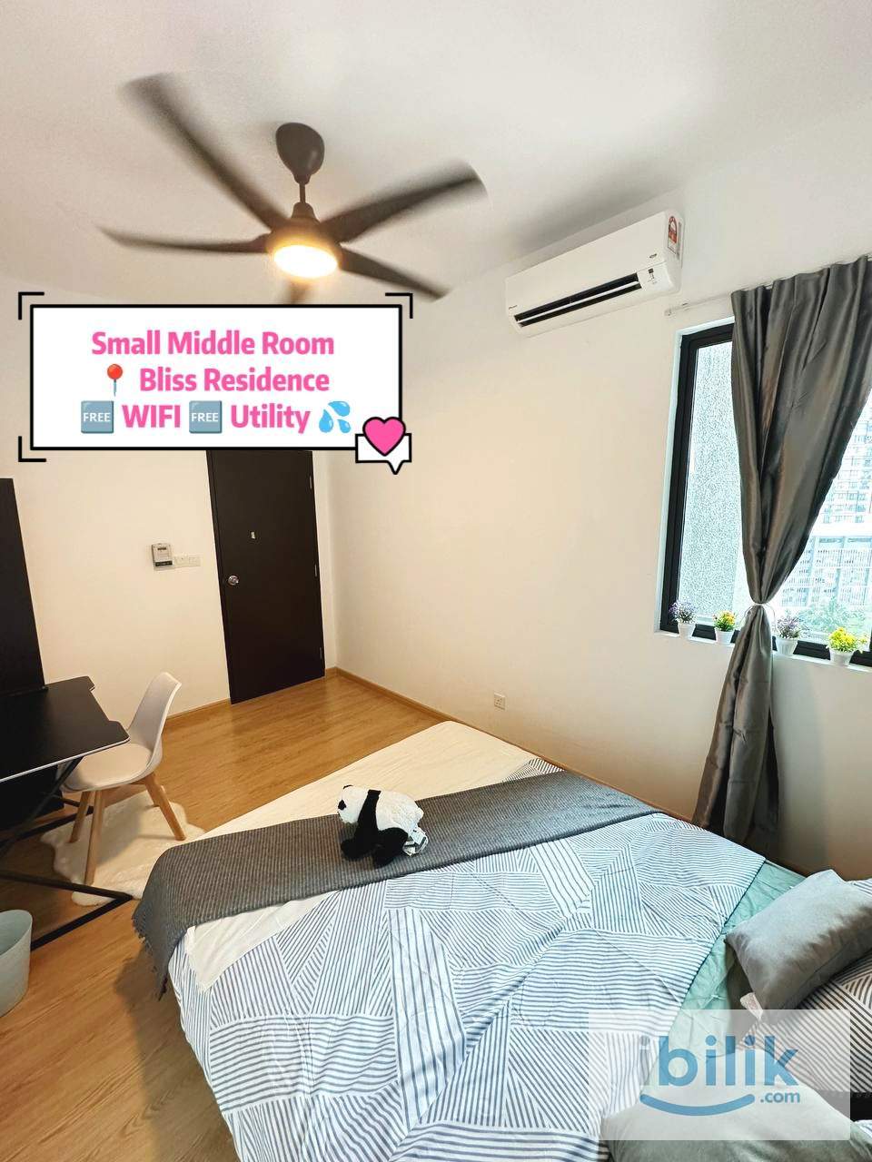 RM800 ONLY‼️Cozy Spacious Middle Room ➡️ Move In Ready📍Bliss Residence Old Klang Road  - Image 2