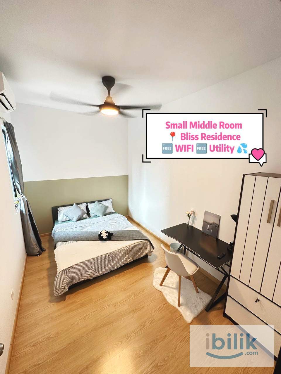 RM800 ONLY‼️Cozy Spacious Middle Room ➡️ Move In Ready📍Bliss Residence Old Klang Road  - Image 1