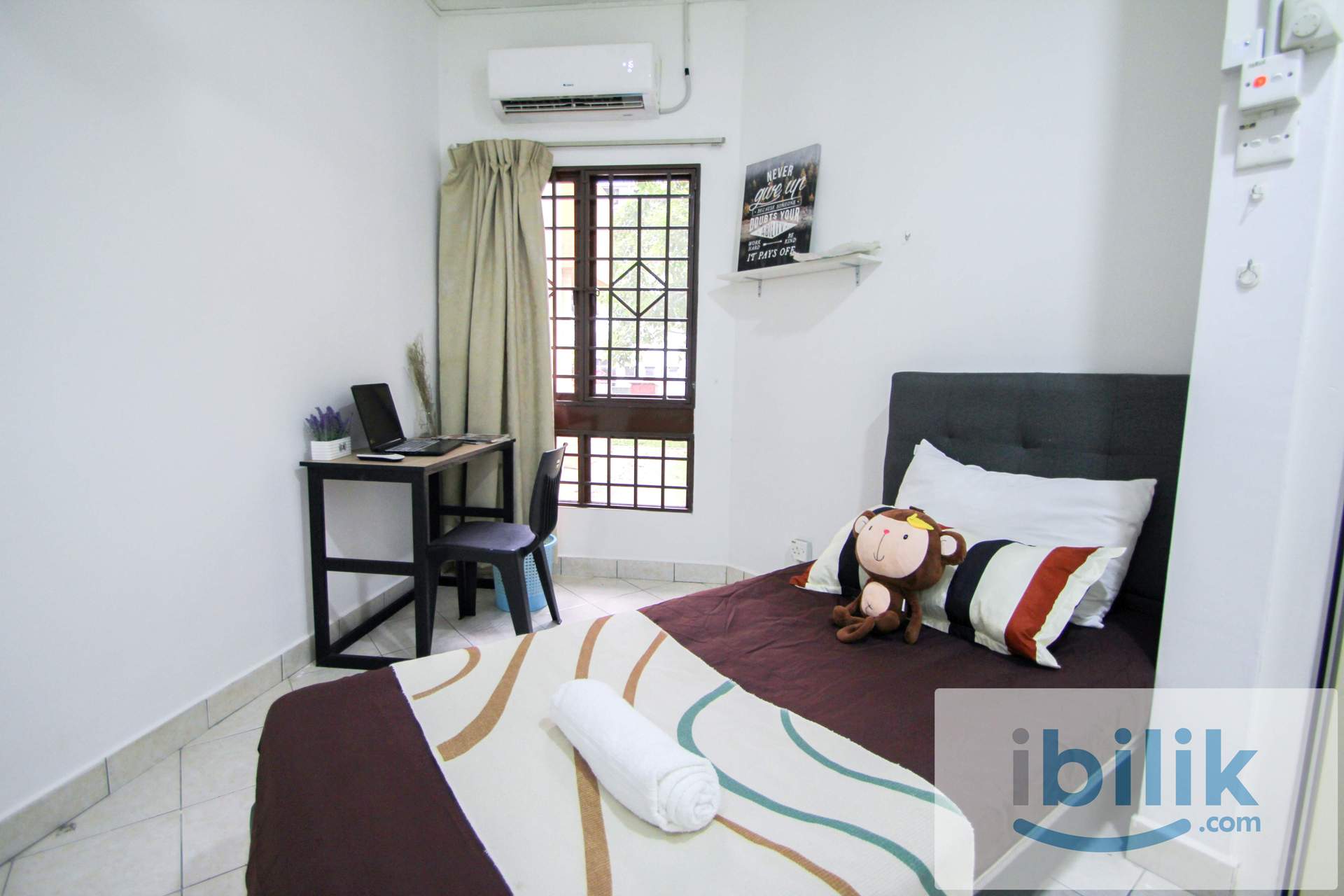 Single Bed Room with AC & Window  - Image 2