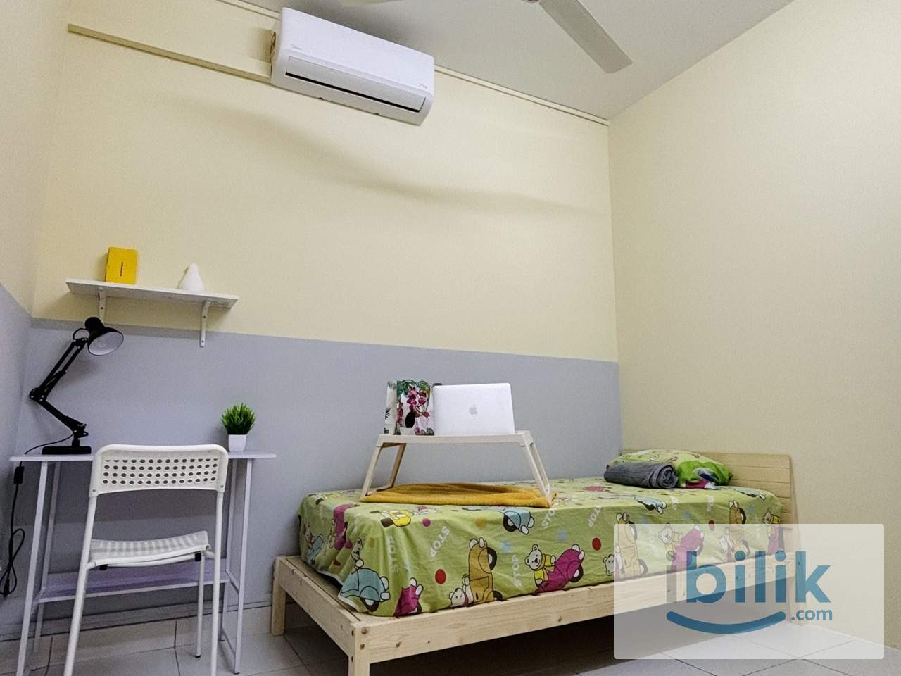 [MALE UNIT] 🔥Metia Residence, Seksyen 13 Single Room🔥Fully Furnish NEW Aircond Wardrobe Table Chair Mattress - Image 5