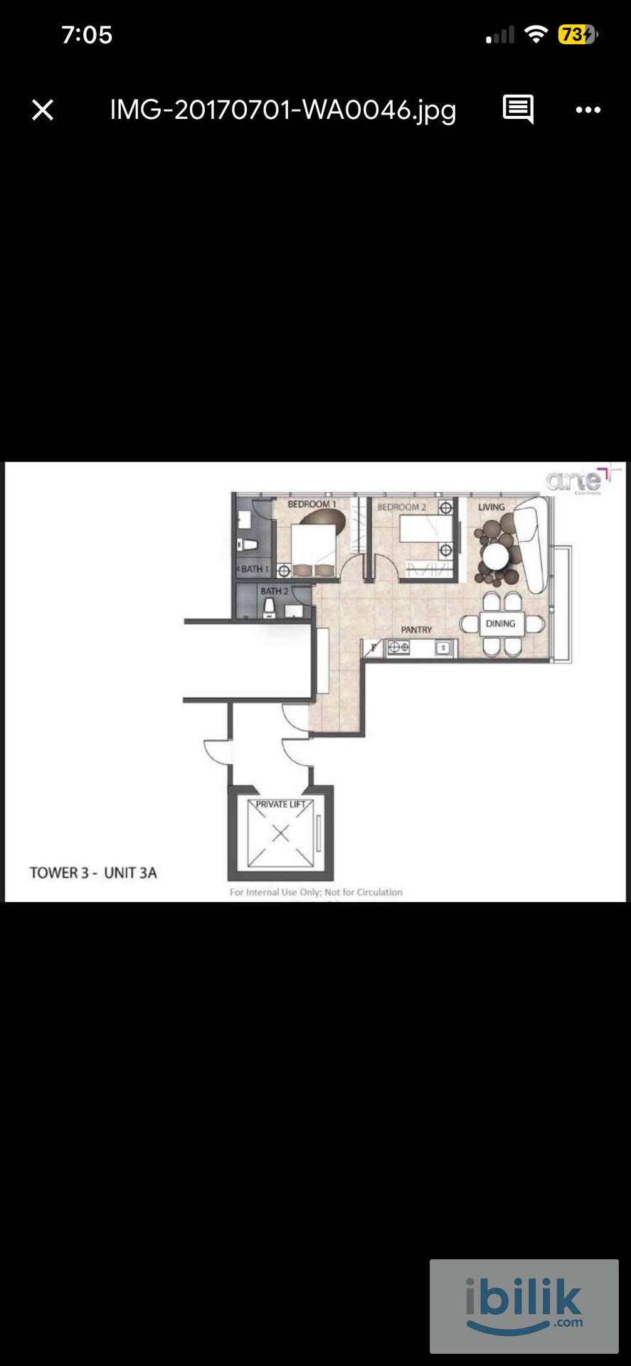 master bedroom with private bath - Image 6