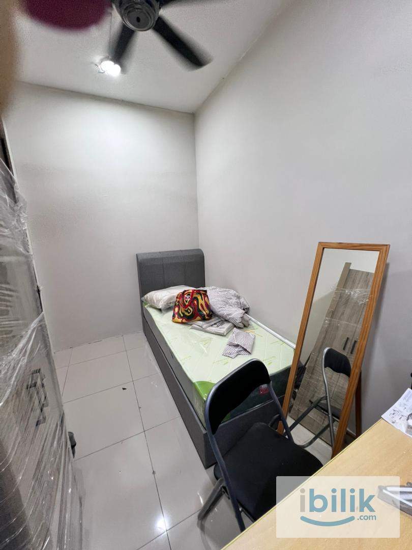 Single room no aircond for rent at Symphony tower Balakong, C180, Amerin mall - Image 3