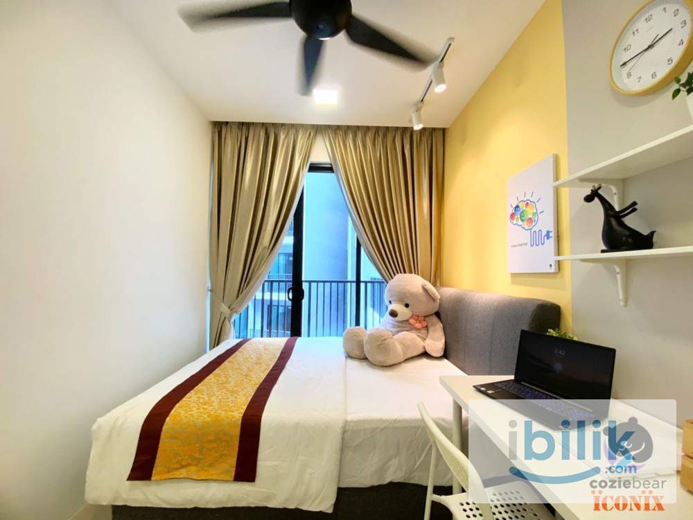  ​[🔥 4 MINS WALK TO LRT! ] Premium Balcony Room @ AraTre Residences, Ara Damansara - Image 1