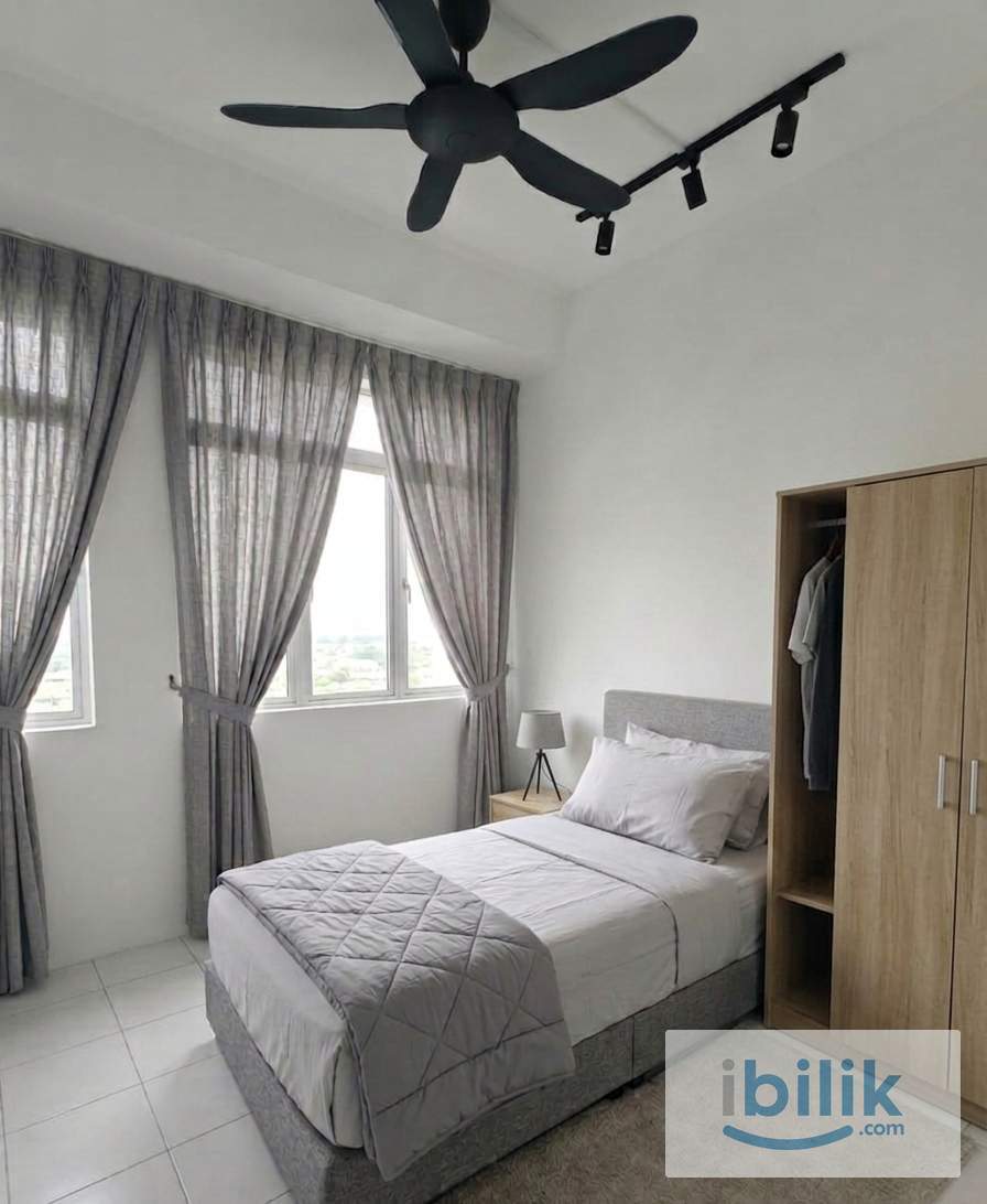 COZY SINGLE ROOM FOR RENT @ BUKIT OUG CONDOMINIAM Near Sri Petaling & Bukit Jalil  - Image 5