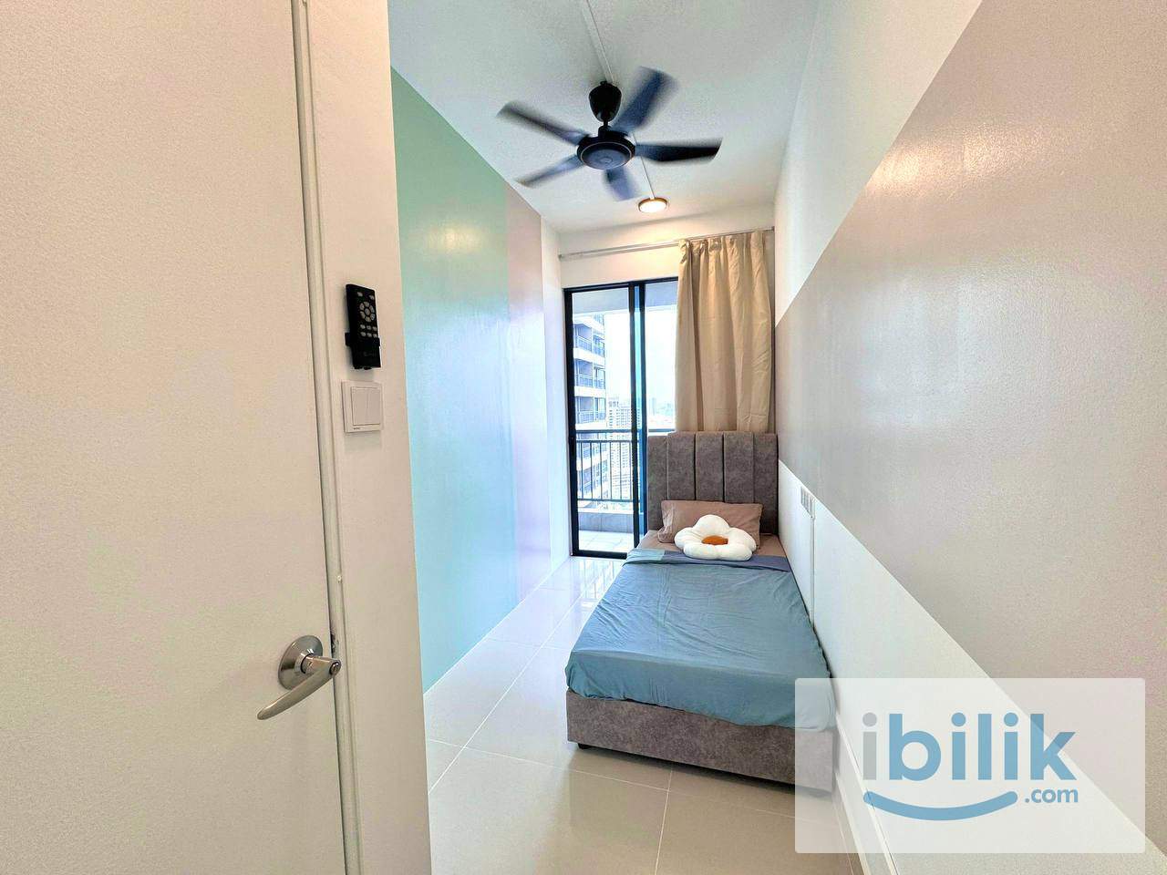 Cozy Singe Room With Balcony For Rent Near Jalan Ipoh Aradia Residence - Image 1