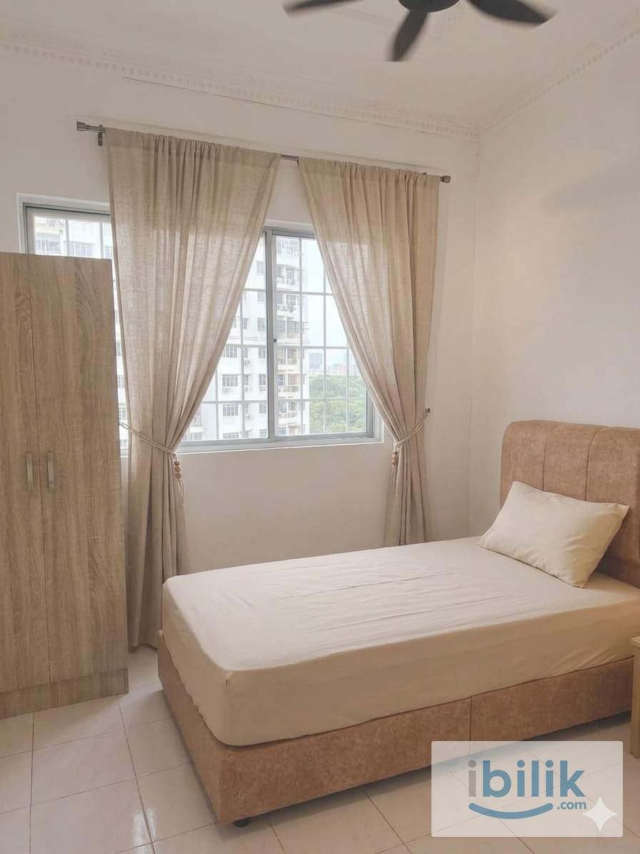 Cozy Fully Furnished Room single Room for Rent @ Cemara Apartment, Cheras - Image 5