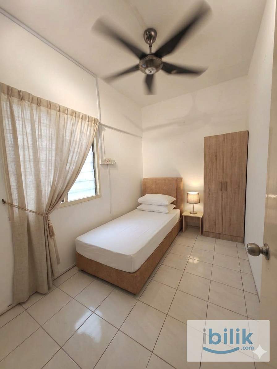 Cozy Fully Furnished Room single Room for Rent @ Cemara Apartment, Cheras - Image 7