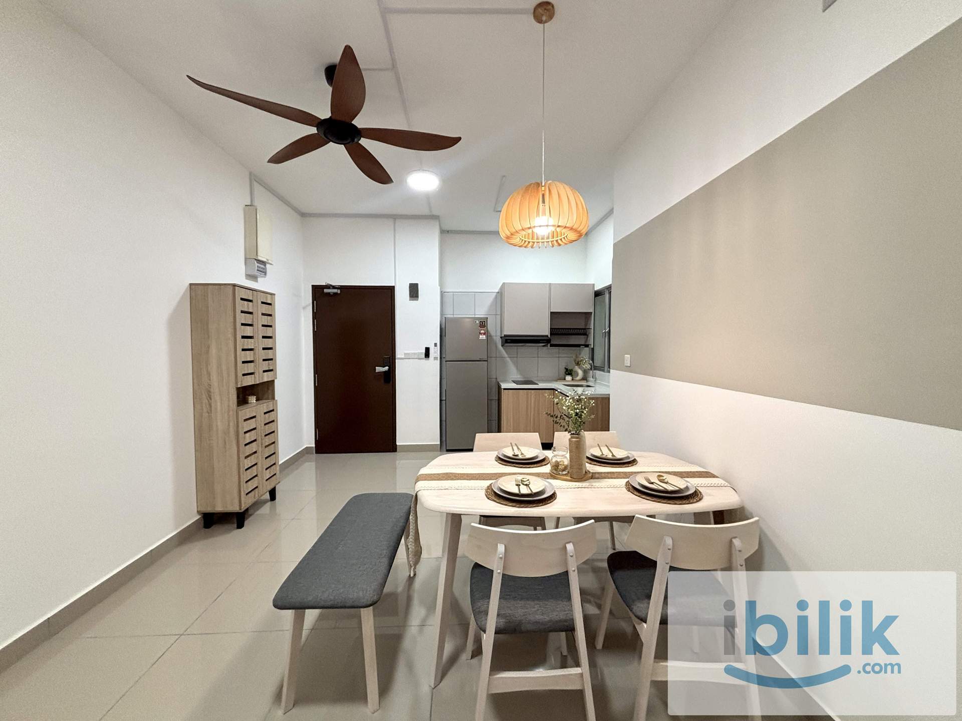5MINS DRIVE TO PAVILLION BUKIT JALIL 🚝 PREMIUM QUEEN ROOM FOR RM850 ONLY MIX GENDER UNIT ✨ NEAR STADIUM BUKIT JALIL🛏️ - Image 7