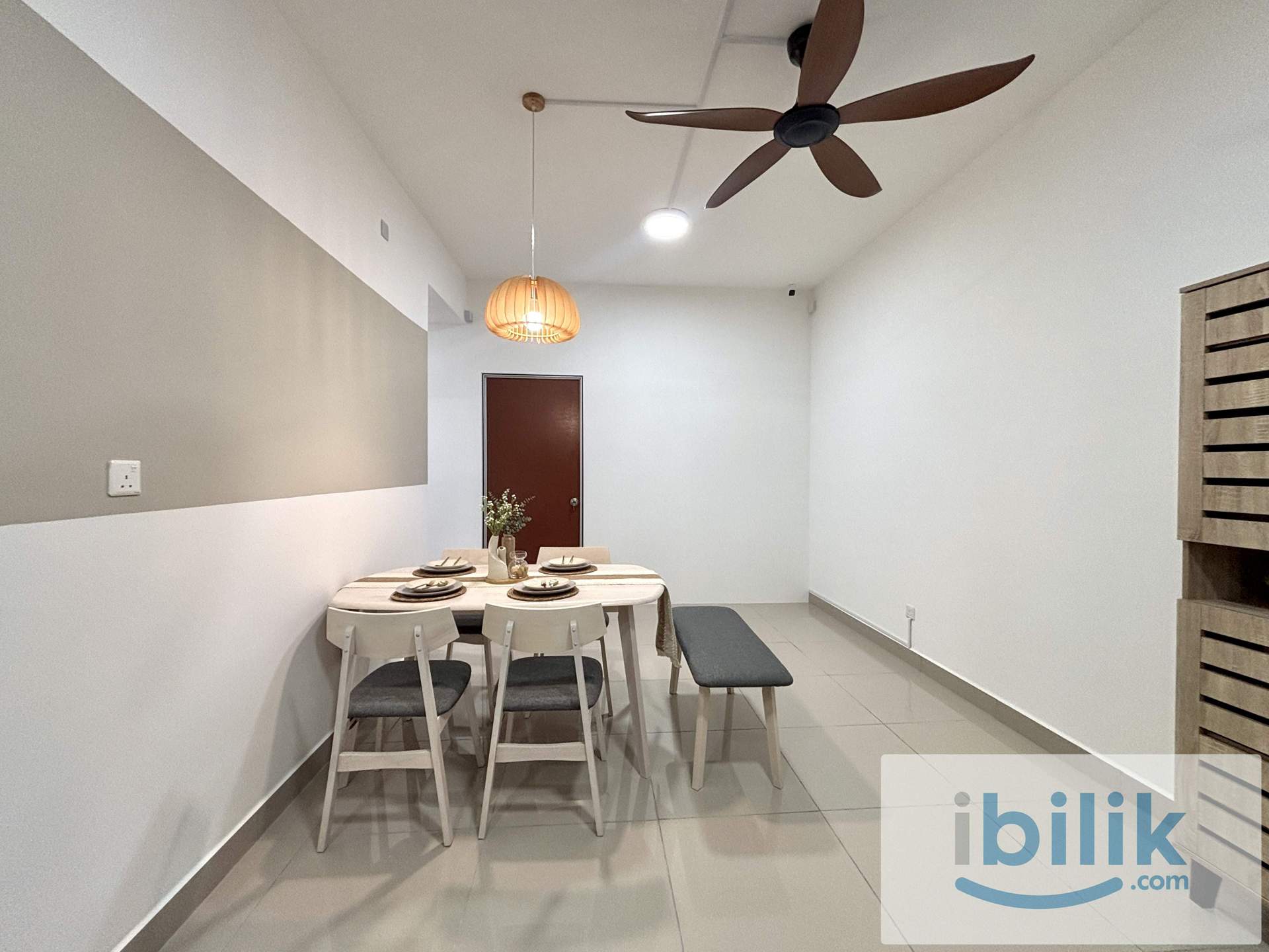 5MINS DRIVE TO PAVILLION BUKIT JALIL 🚝 PREMIUM QUEEN ROOM FOR RM850 ONLY MIX GENDER UNIT ✨ NEAR STADIUM BUKIT JALIL🛏️ - Image 6